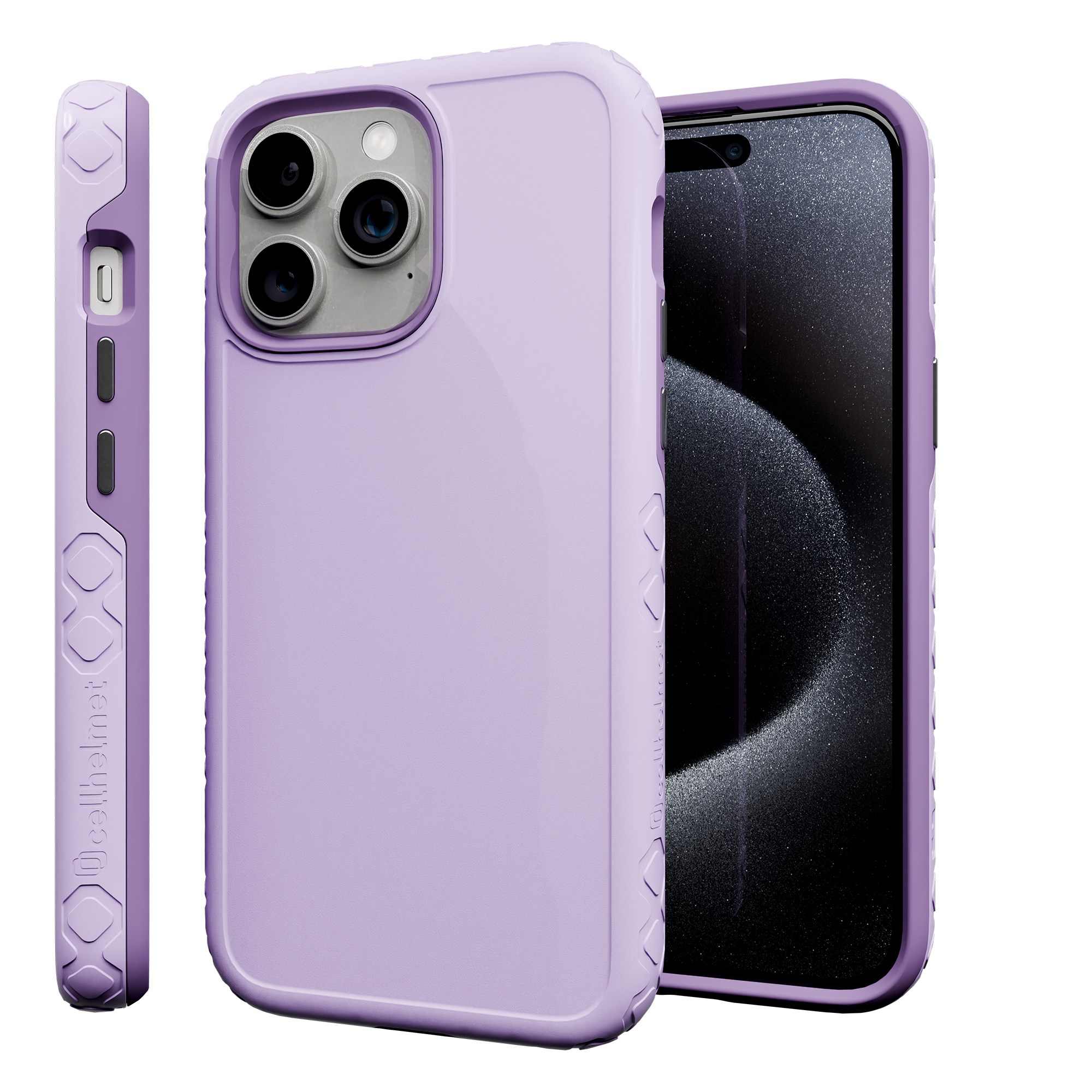 Dual Layer Case for Apple iPhone 13 Pro Max | Lilac Blossom Purple | Fortitude Series