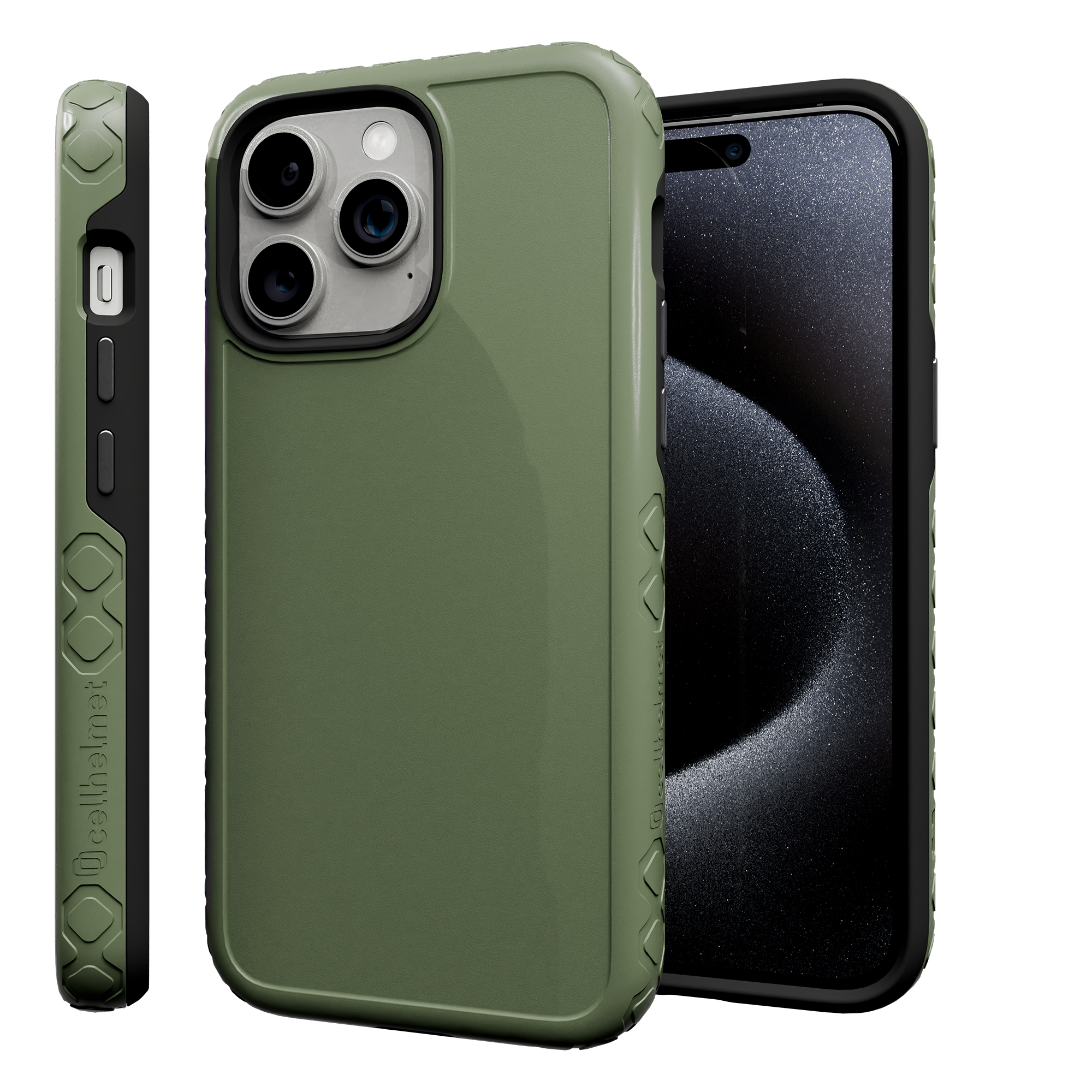 Dual Layer Case for Apple iPhone 13 Pro Max | Olive Drab Green | Fortitude Series