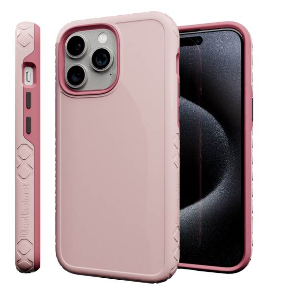 Dual Layer Protective Case for Apple iPhone 13 Pro Max | Pink Magnolia