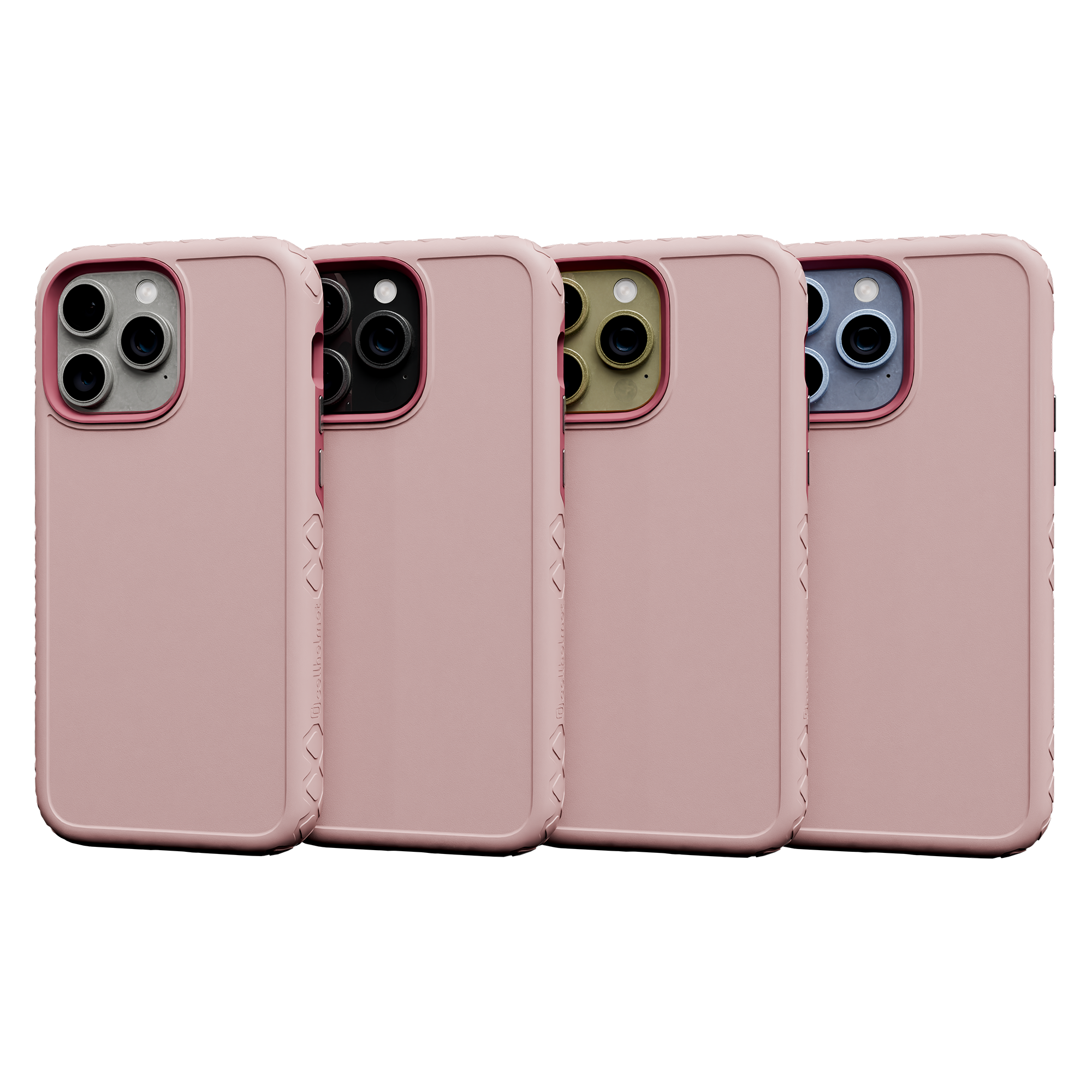 Dual Layer Case for Apple iPhone 13 Pro Max | Pink Magnolia | Fortitude Series