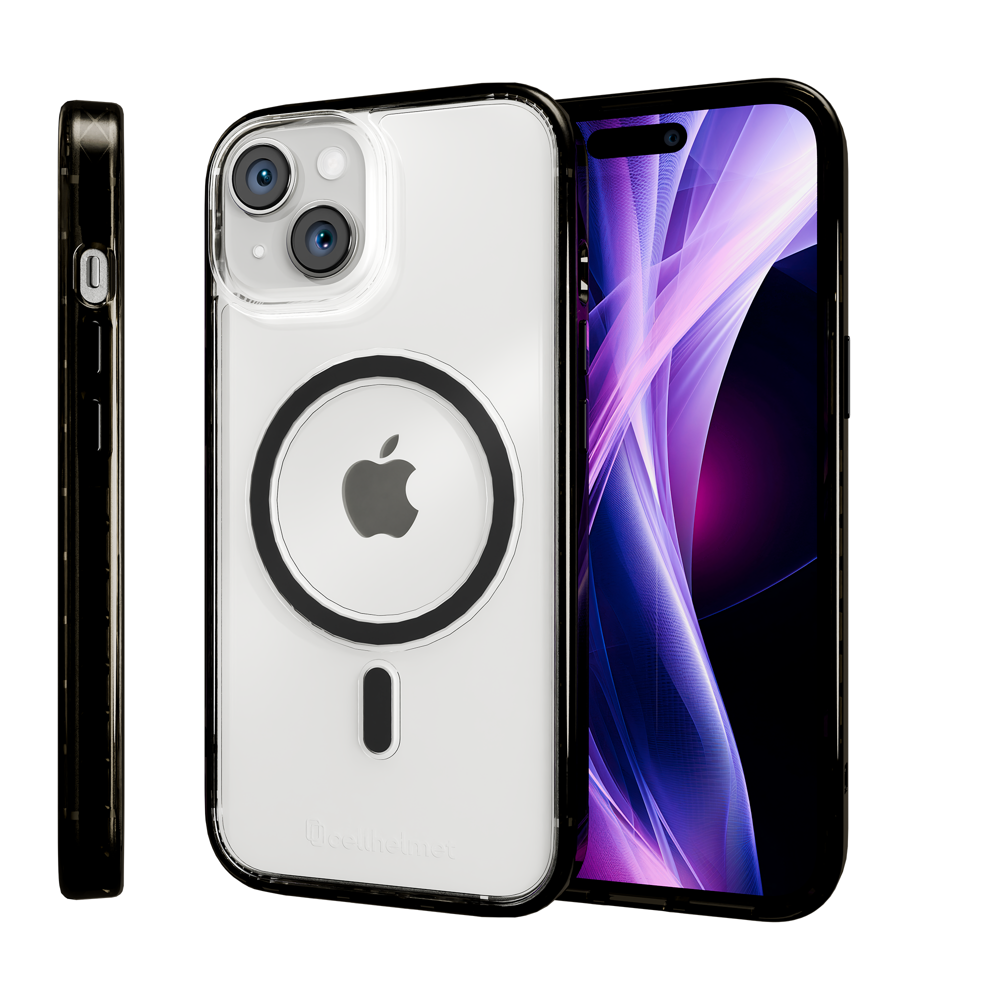 MagSafe® Case for Apple iPhone 15 | Onyx Black | Magnitude Series