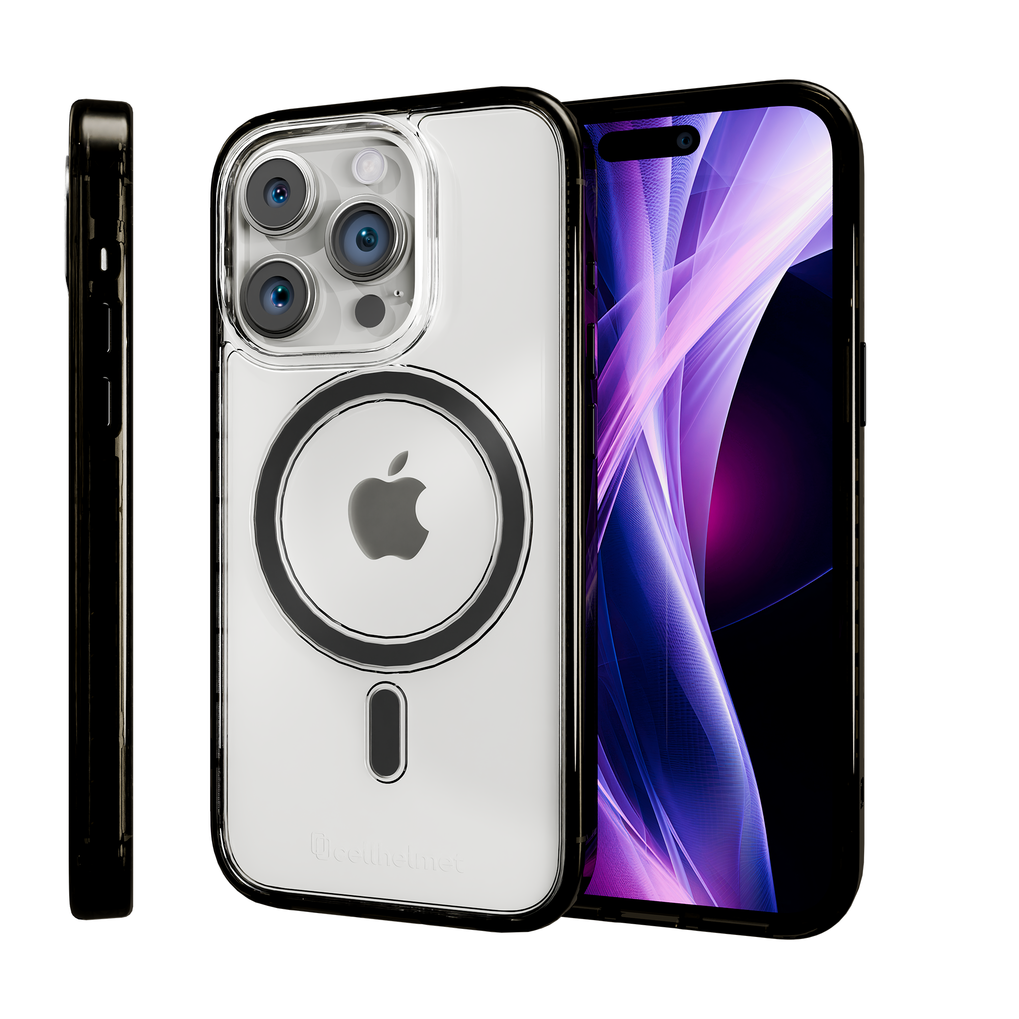 MagSafe® Case for Apple iPhone 15 Pro | Onyx Black | Magnitude Series