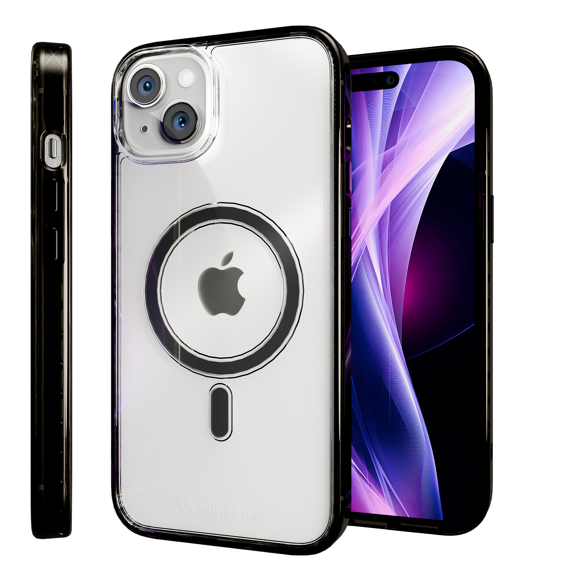 MagSafe® Case for Apple iPhone 15 Plus | Onyx Black | Magnitude Series