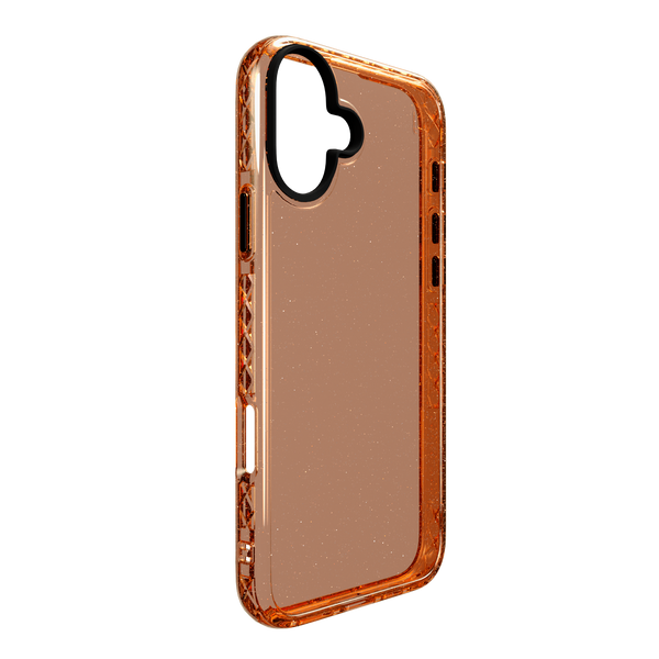Cellhelmet Altitude X Case for Apple iPhone 16 Plus Peach Fuzz Sparkle