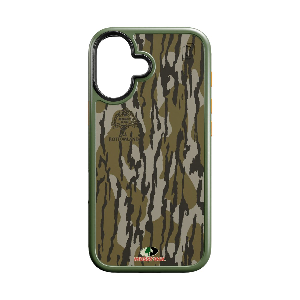 Shock-Absorbent MagSafe® Case for Apple iPhone 16 | Mossy Oak | Bottom Lands | Fortitude Series Bottom Lands
