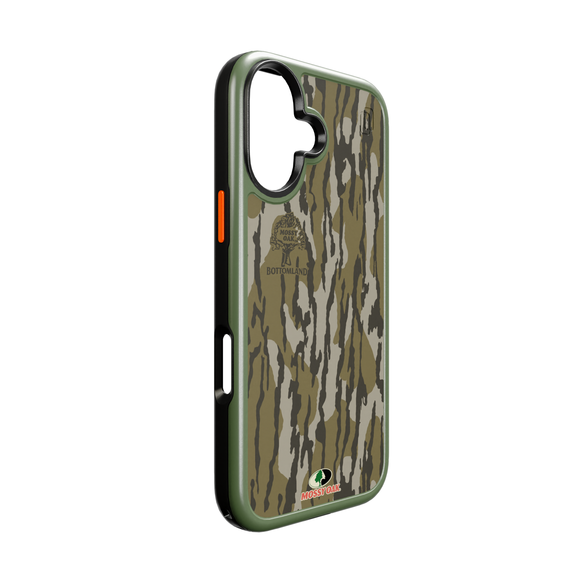 Shock-Absorbent MagSafe® Case for Apple iPhone 16 | Mossy Oak | Bottom Lands | Fortitude Series Bottom Lands