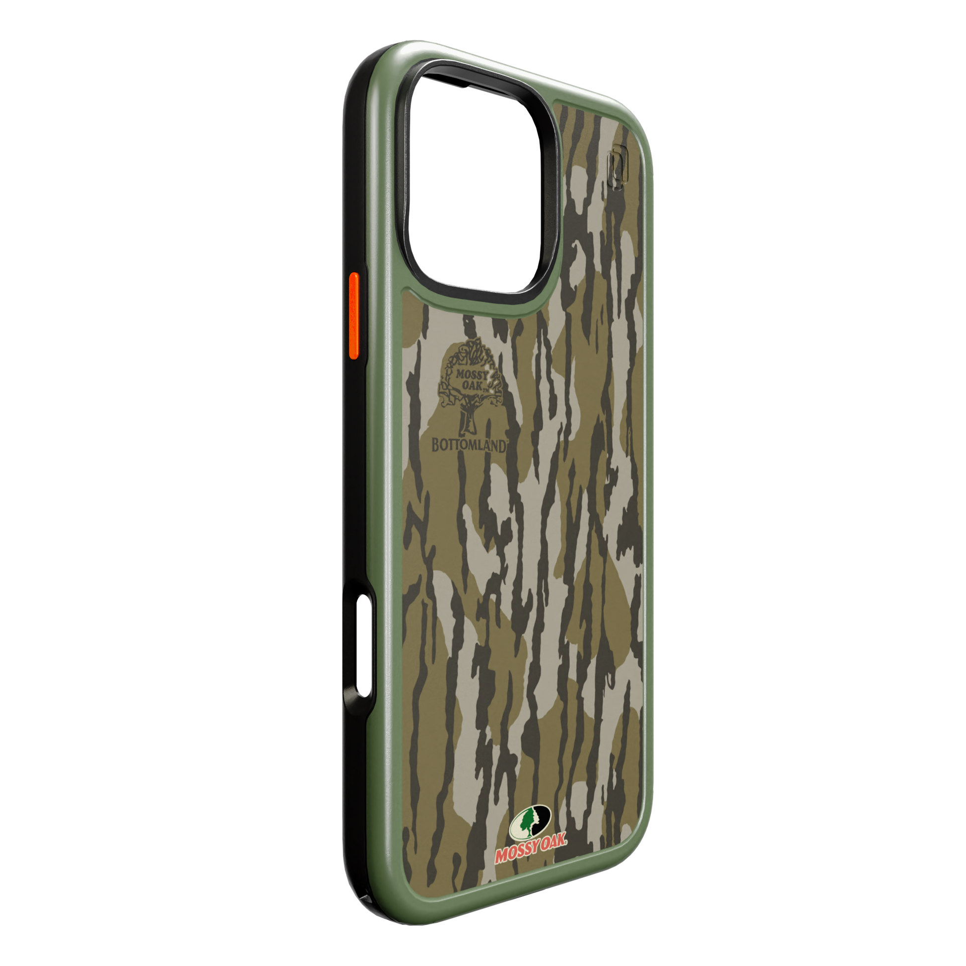 Shock-Absorbent MagSafe® Case for Apple iPhone 16 Pro Max | Mossy Oak | Bottom Lands | Fortitude Series Bottom Lands