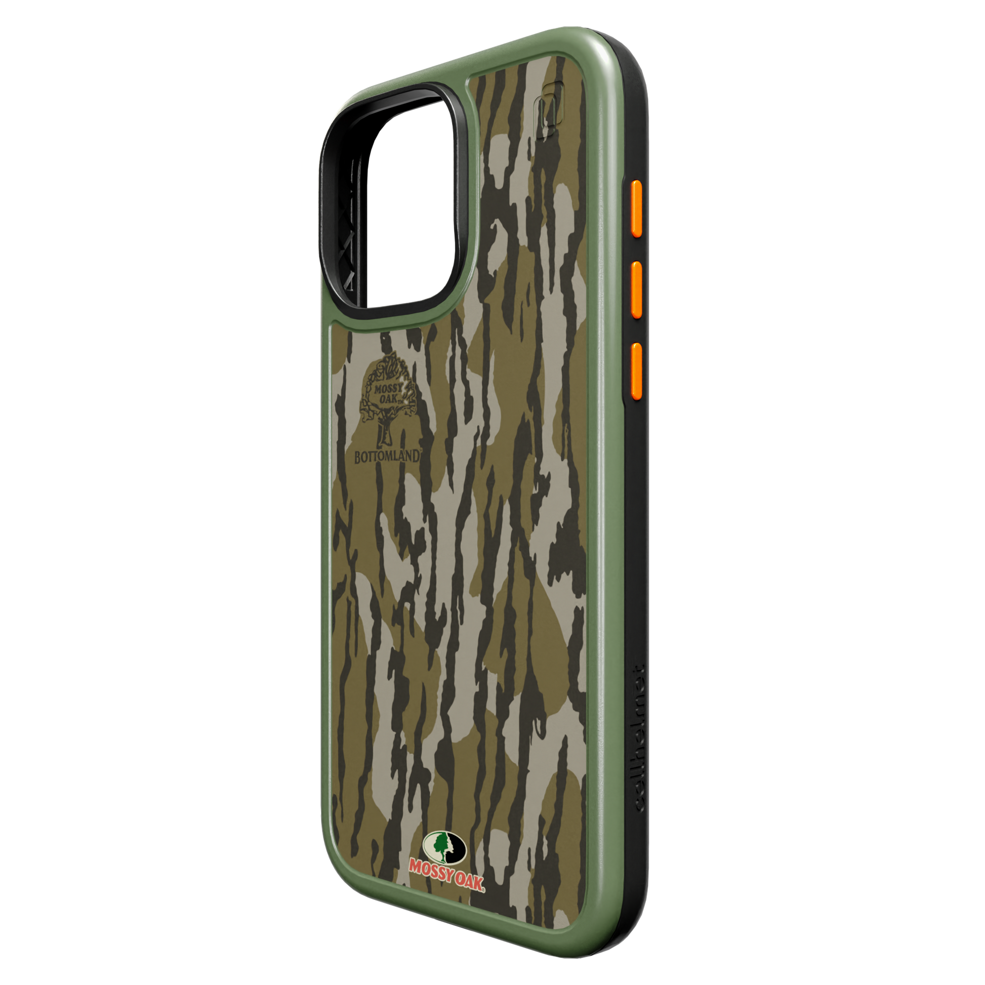 Shock-Absorbent MagSafe® Case for Apple iPhone 16 Pro Max | Mossy Oak | Bottom Lands | Fortitude Series Bottom Lands
