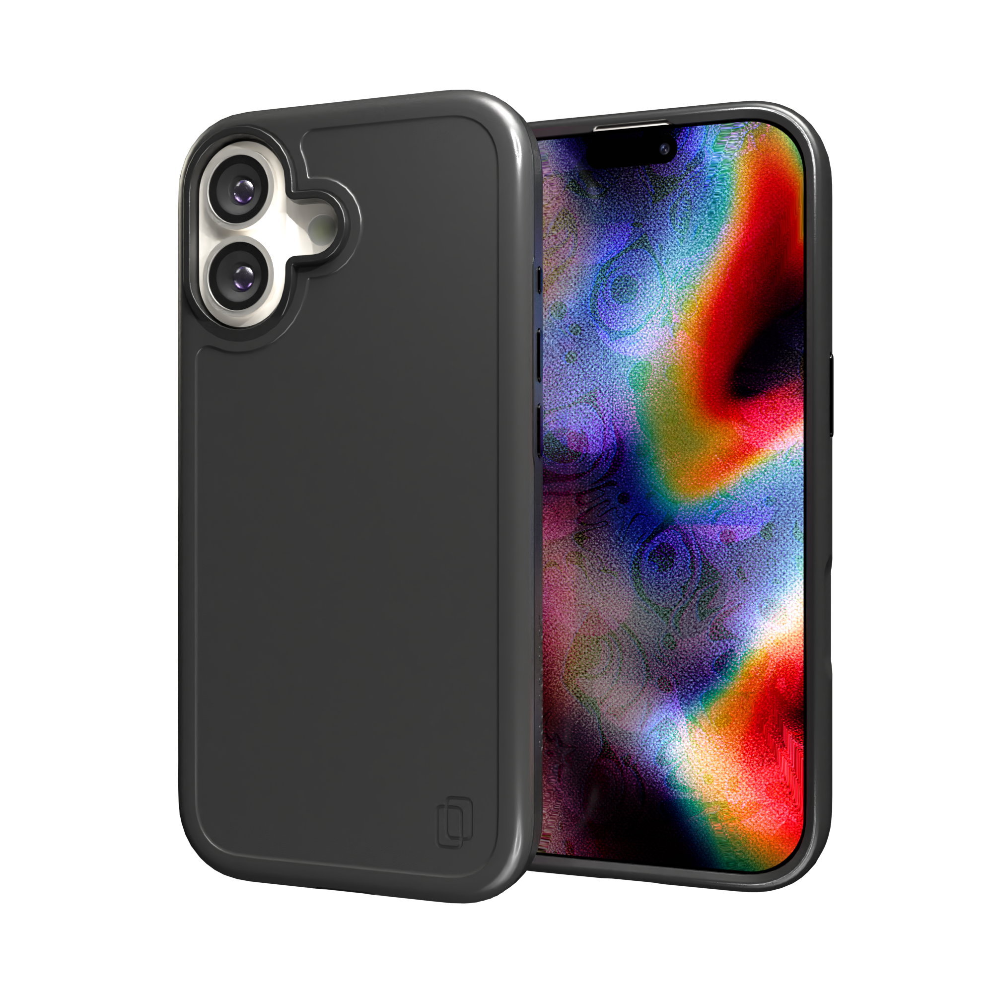 Shock-Absorbent MagSafe® Case for Apple iPhone 17 in Black | Fortitude Series None / None / Black