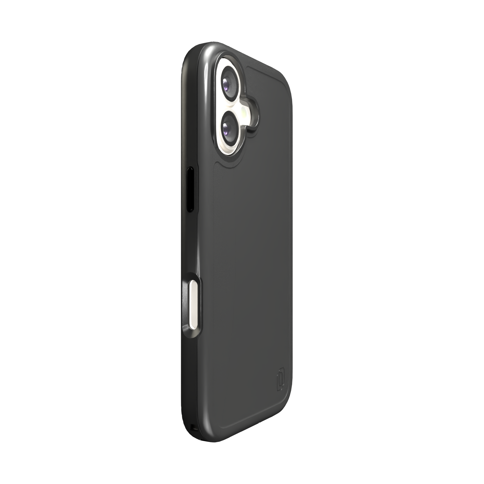Shock-Absorbent MagSafe® Case for Apple iPhone 17 in Black | Fortitude Series None / None / Black