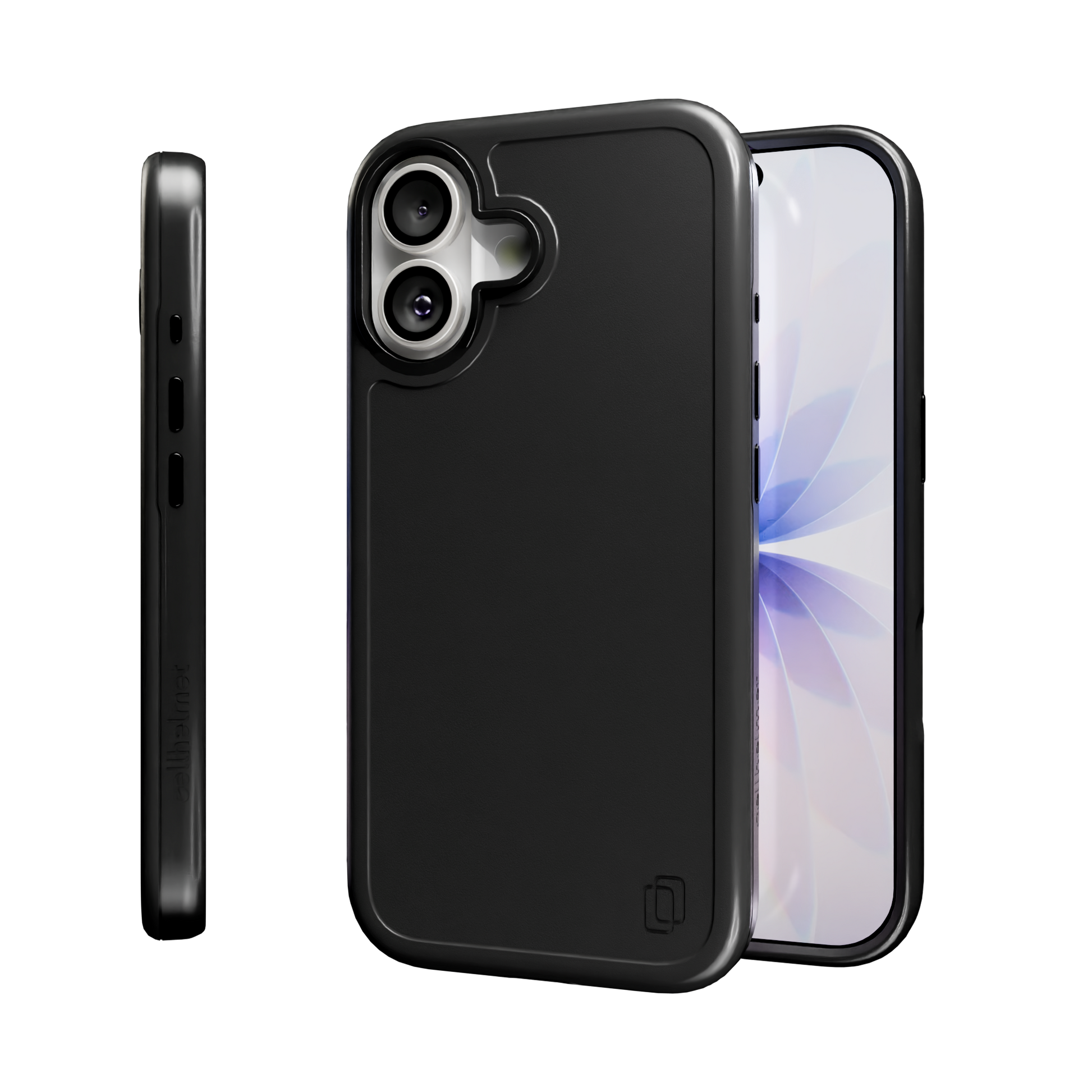 Shock-Absorbent MagSafe® Case for Apple iPhone 17 in Black | Fortitude Series None / None / Black