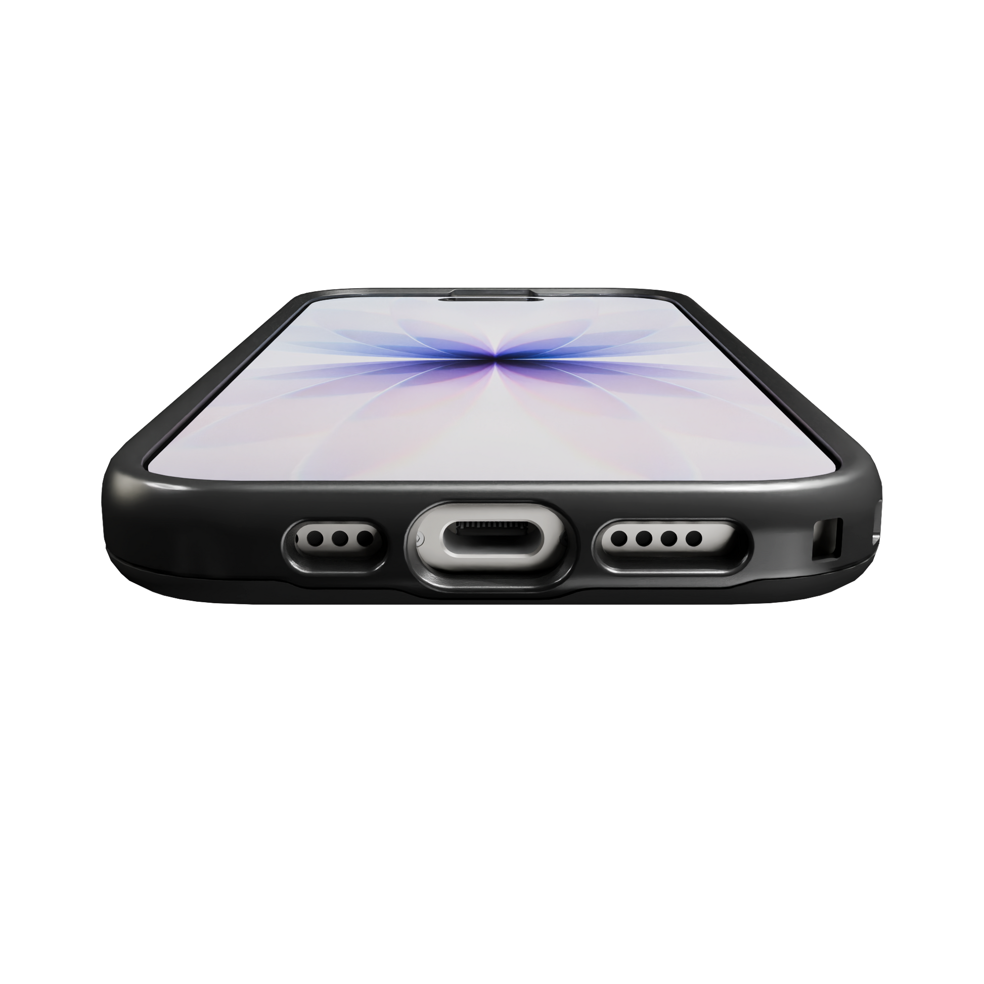 Shock-Absorbent MagSafe® Case for Apple iPhone 17 in Black | Fortitude Series None / None / Black