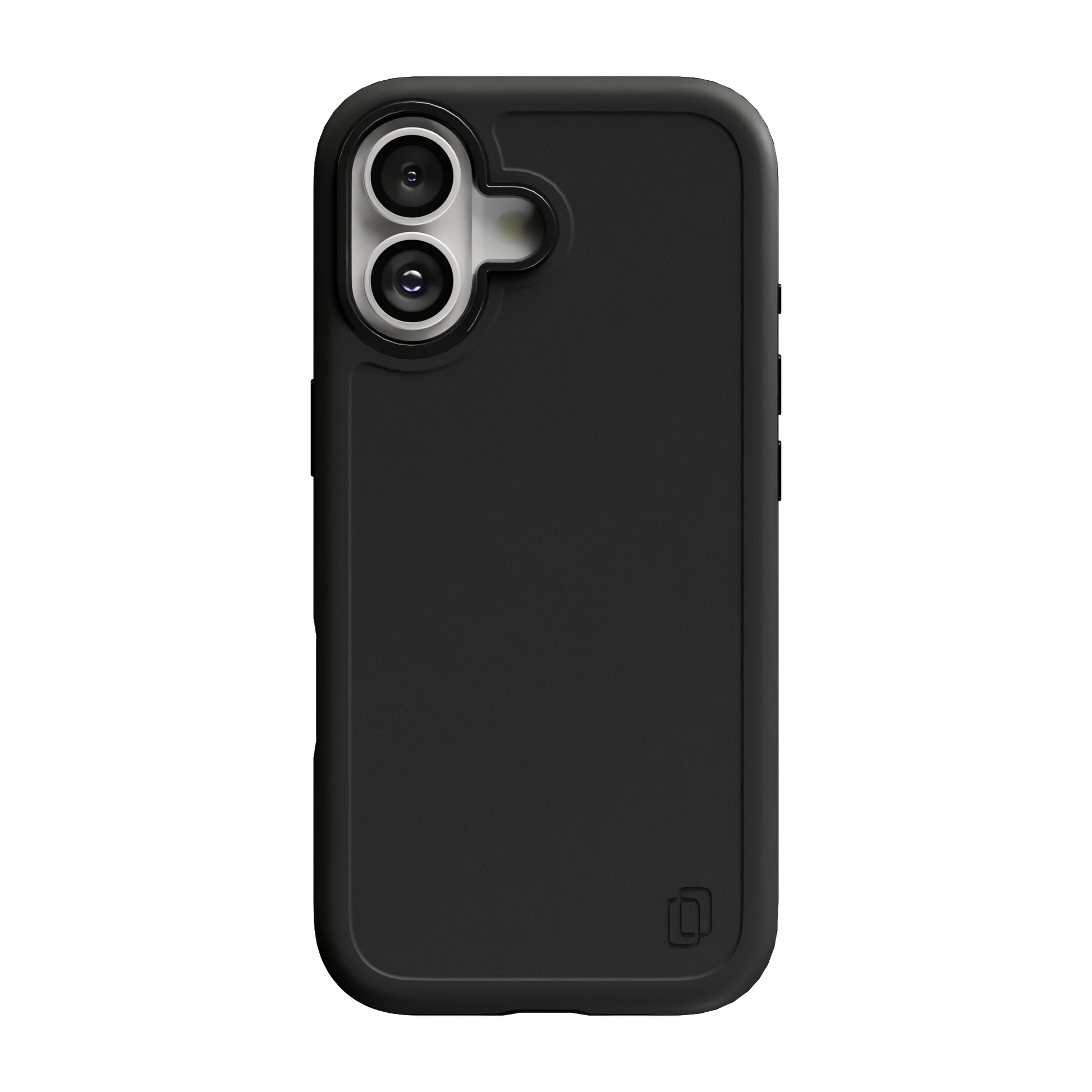 Shock-Absorbent MagSafe® Case for Apple iPhone 17 in Black | Fortitude Series None / None / Black