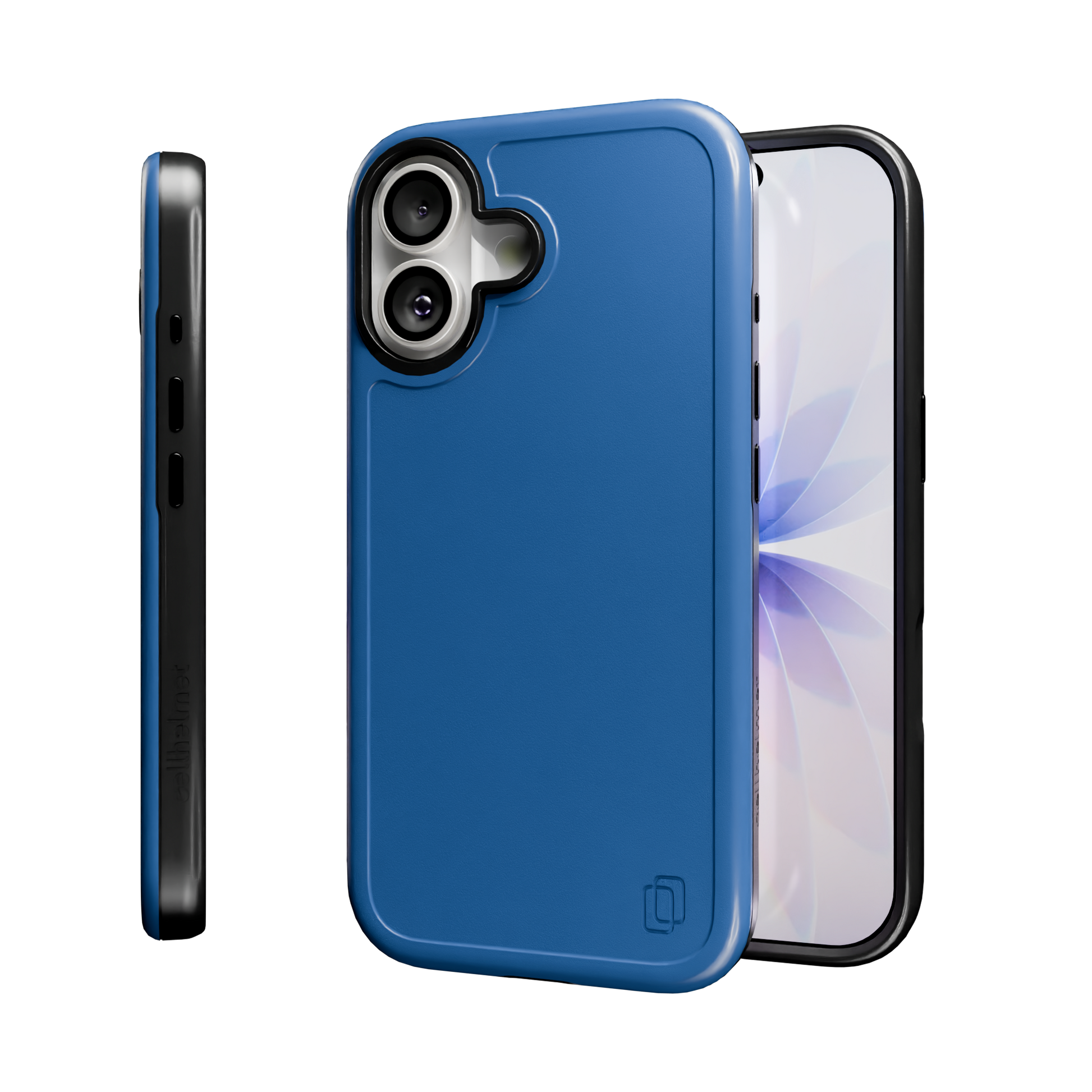 Shock-Absorbent MagSafe® Case for Apple iPhone 17 in Bermuda Blue | Fortitude Series None / None / Bermuda Blue