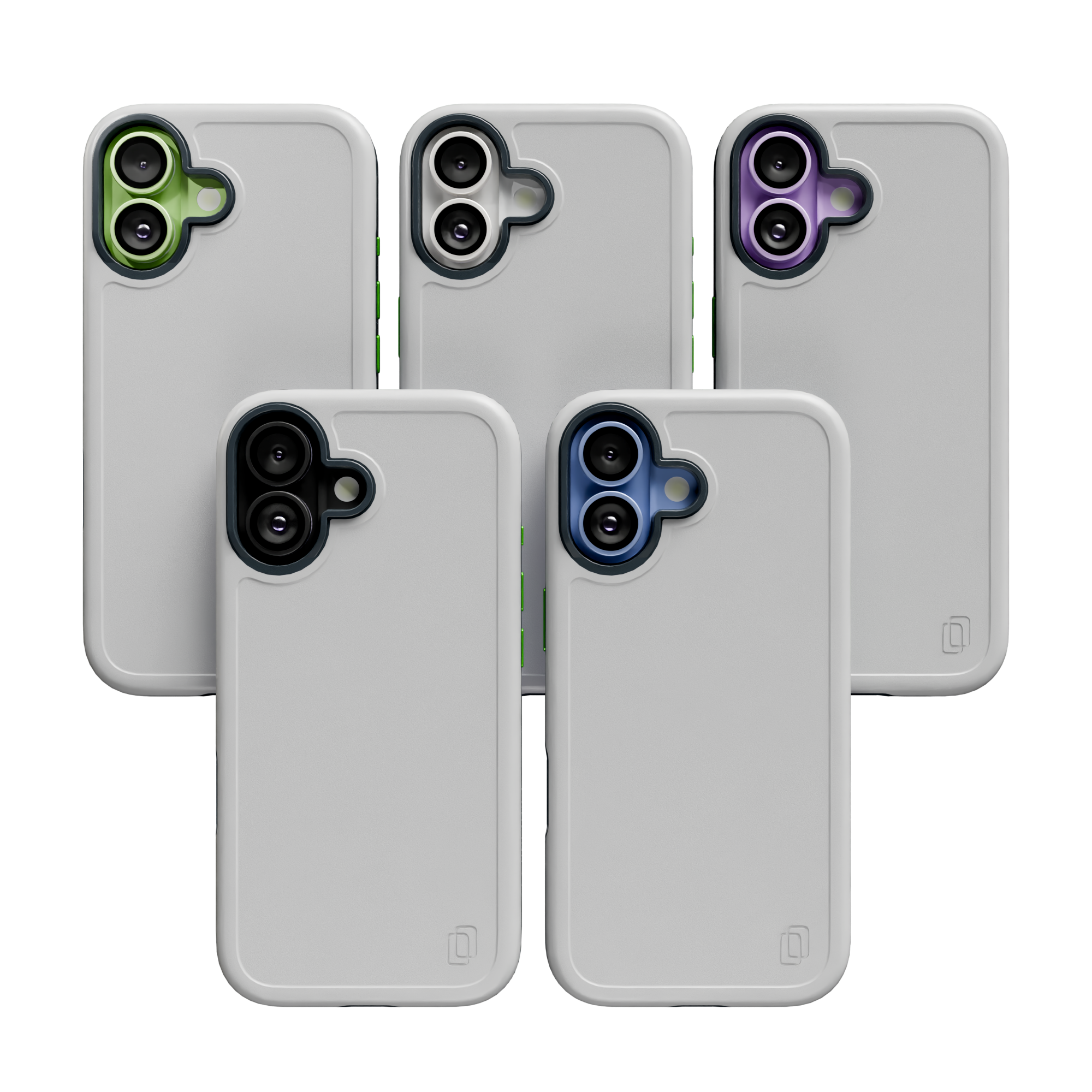 Shock-Absorbent MagSafe® Case for Apple iPhone 17 in Hyper Slate | Fortitude Series