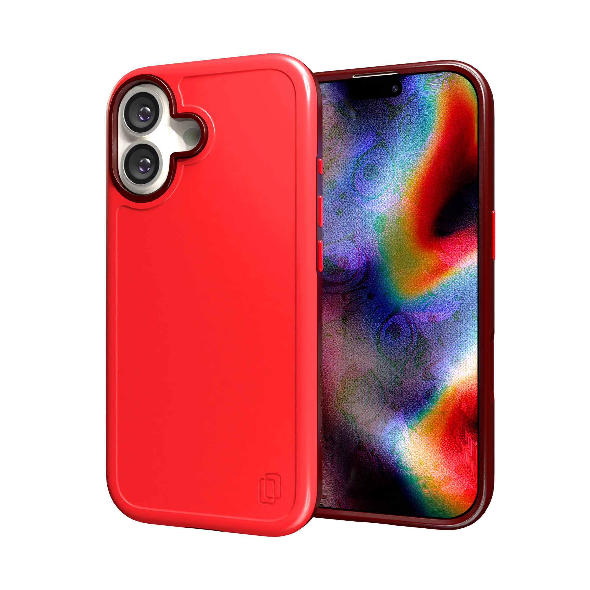 Shock-Absorbent MagSafe® Case for Apple iPhone 17 in Chili Pepper | Fortitude Series None / None / Chili Pepper