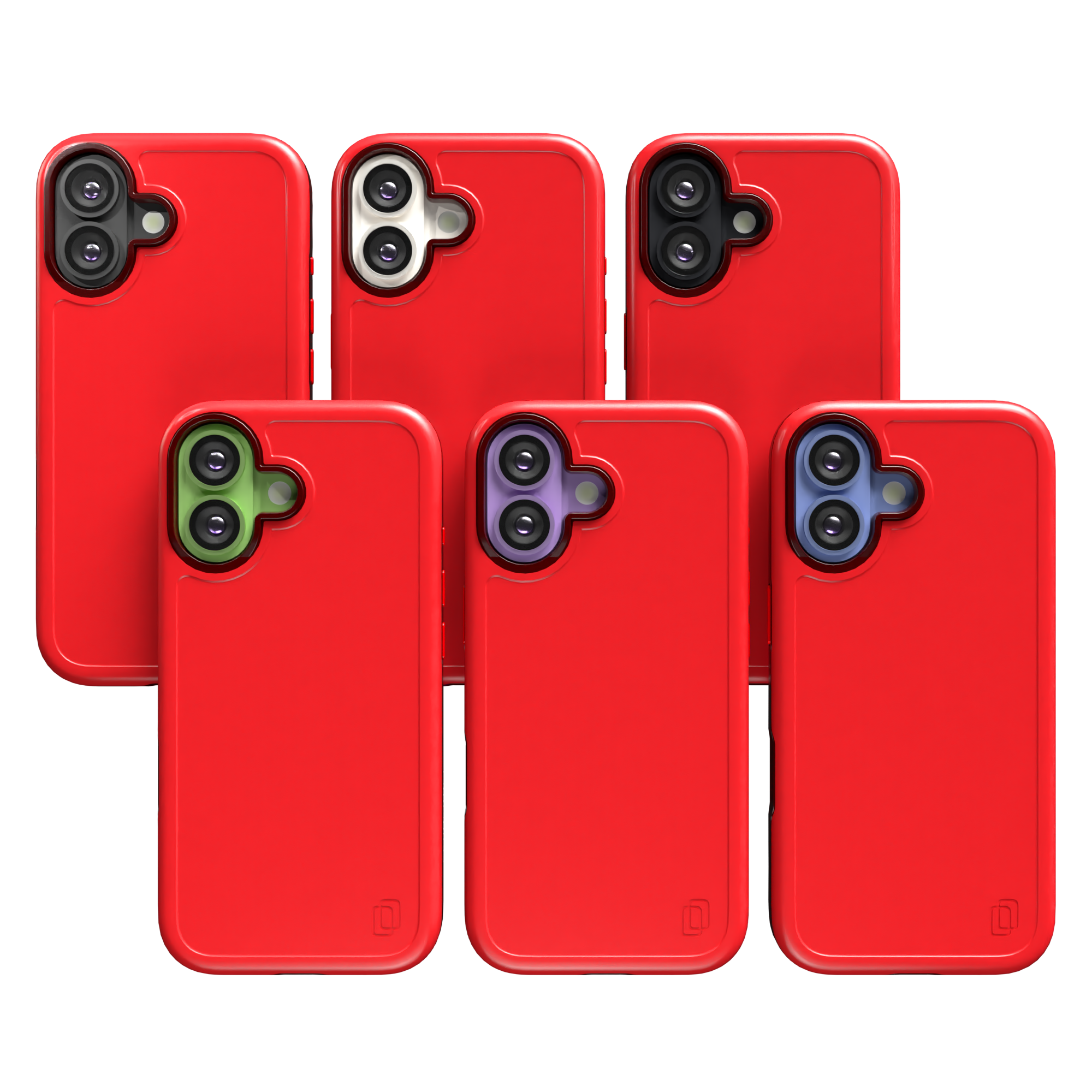 Shock-Absorbent MagSafe® Case for Apple iPhone 17 in Chili Pepper | Fortitude Series None / None / Chili Pepper