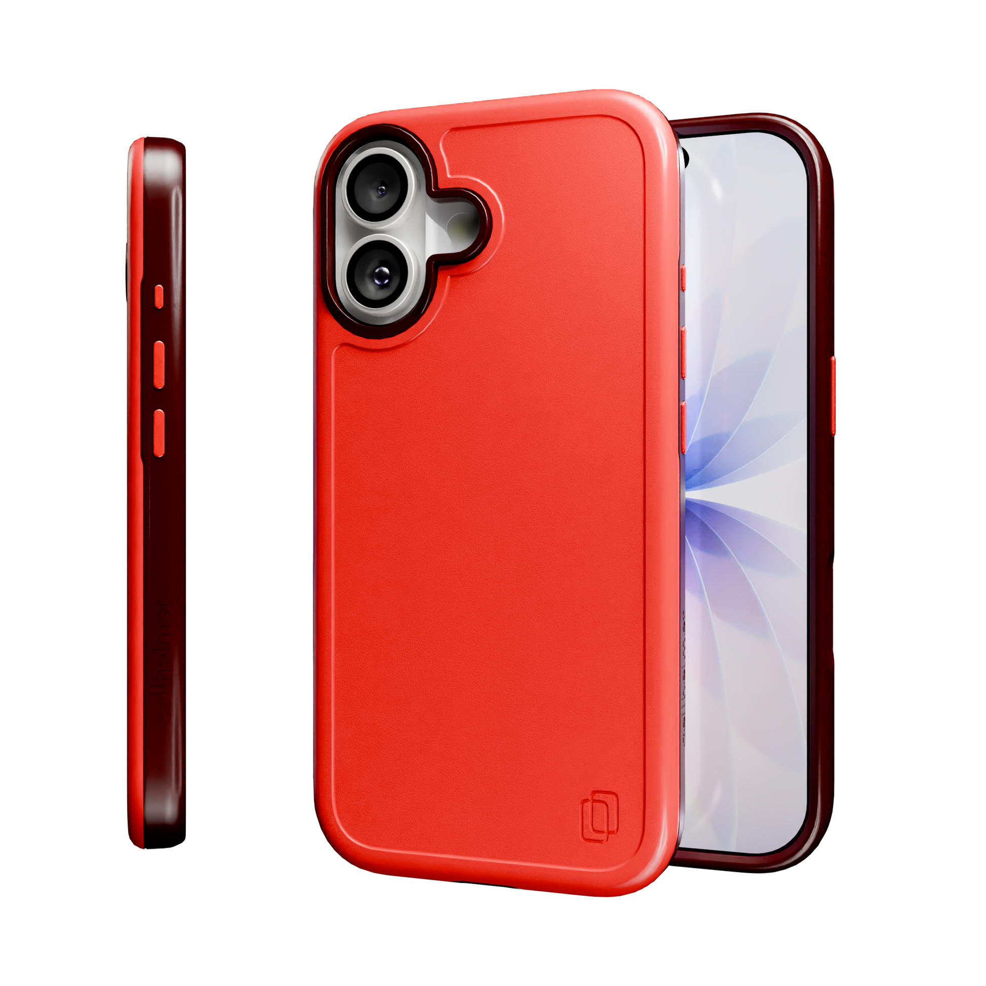 Shock-Absorbent MagSafe® Case for Apple iPhone 17 in Chili Pepper | Fortitude Series None / None / Chili Pepper