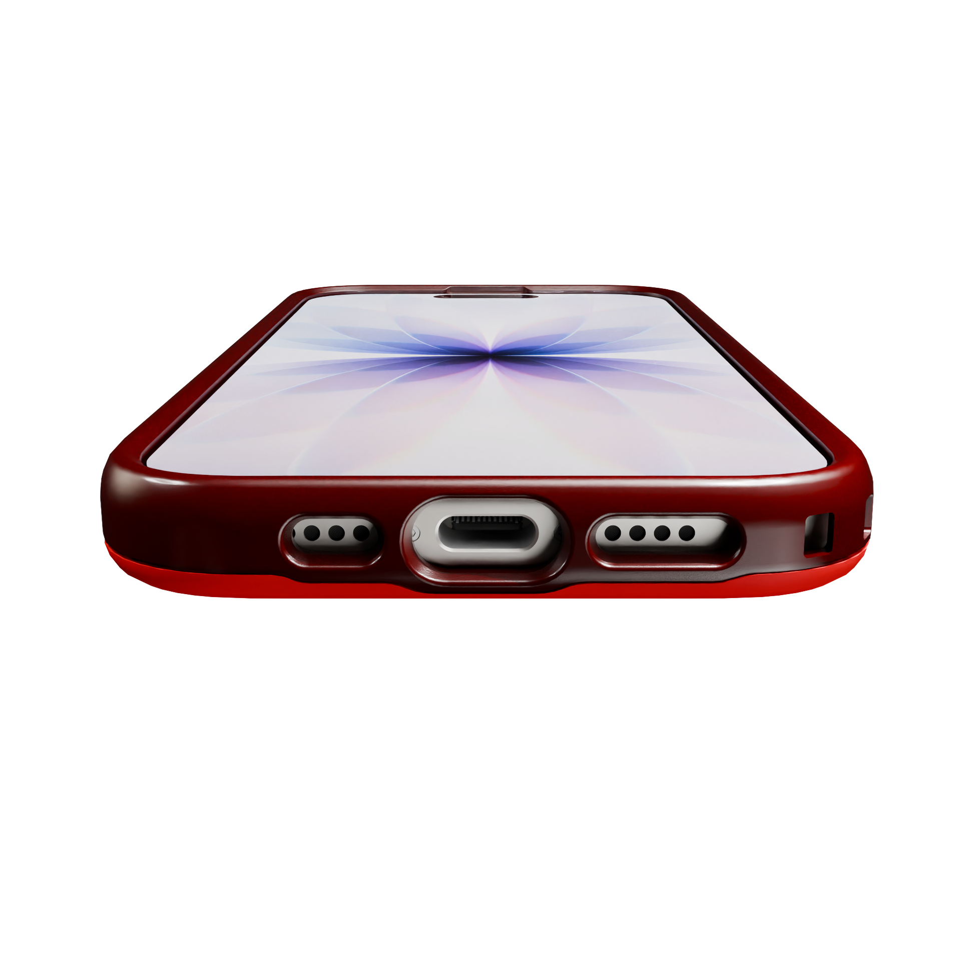 Shock-Absorbent MagSafe® Case for Apple iPhone 17 in Chili Pepper | Fortitude Series None / None / Chili Pepper
