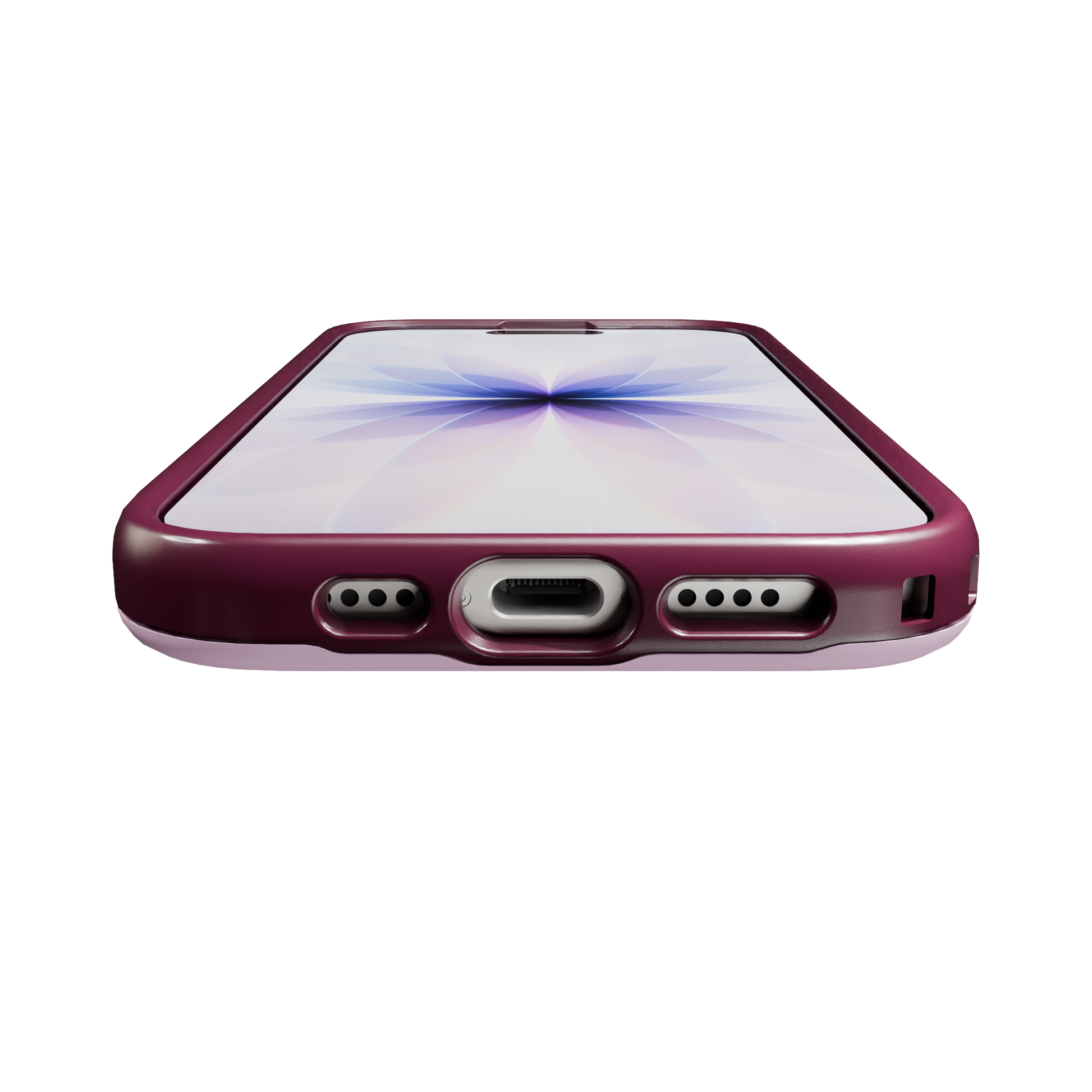Shock-Absorbent MagSafe® Case for Apple iPhone 17 in Rose Quartz | Fortitude Series None / None / Rose Quartz