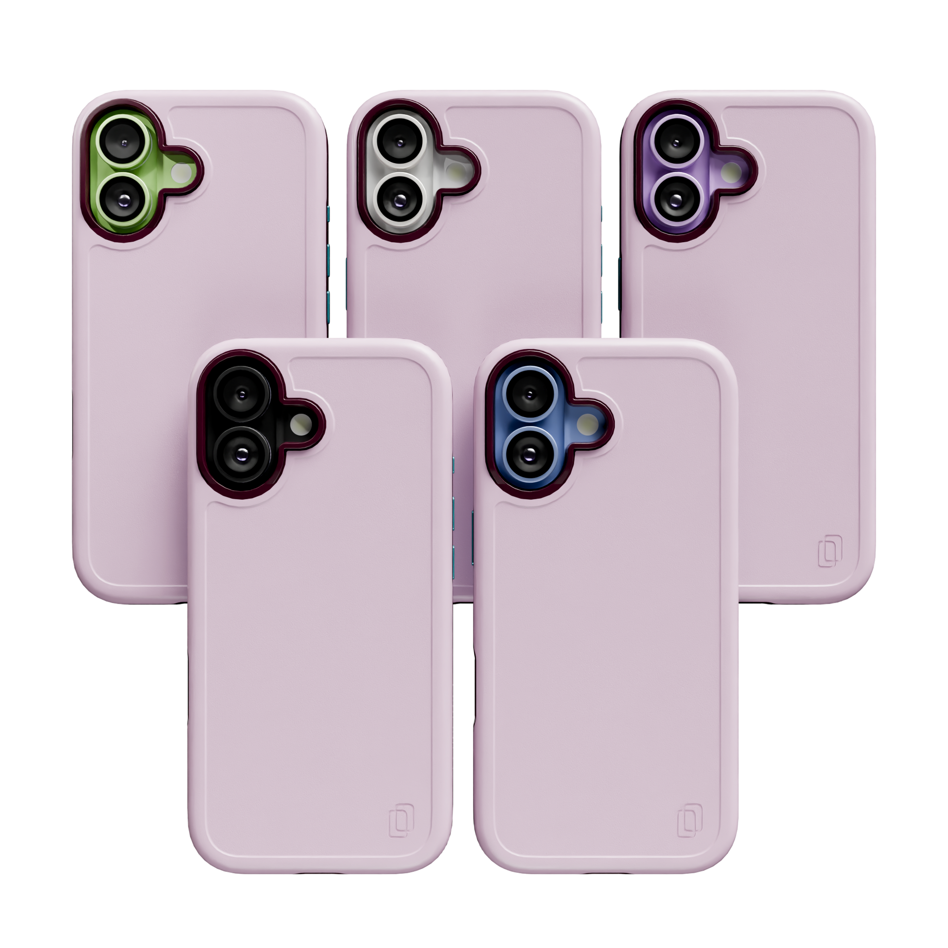 Shock-Absorbent MagSafe® Case for Apple iPhone 17 in Rose Quartz | Fortitude Series None / None / Rose Quartz