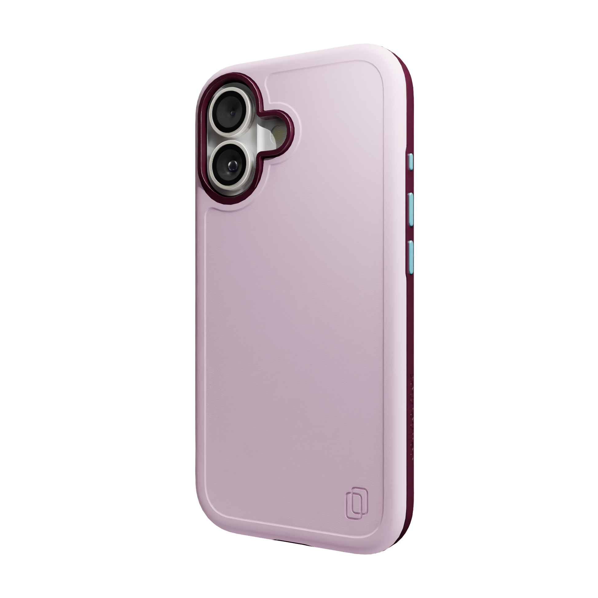 Shock-Absorbent MagSafe® Case for Apple iPhone 17 in Rose Quartz | Fortitude Series None / None / Rose Quartz