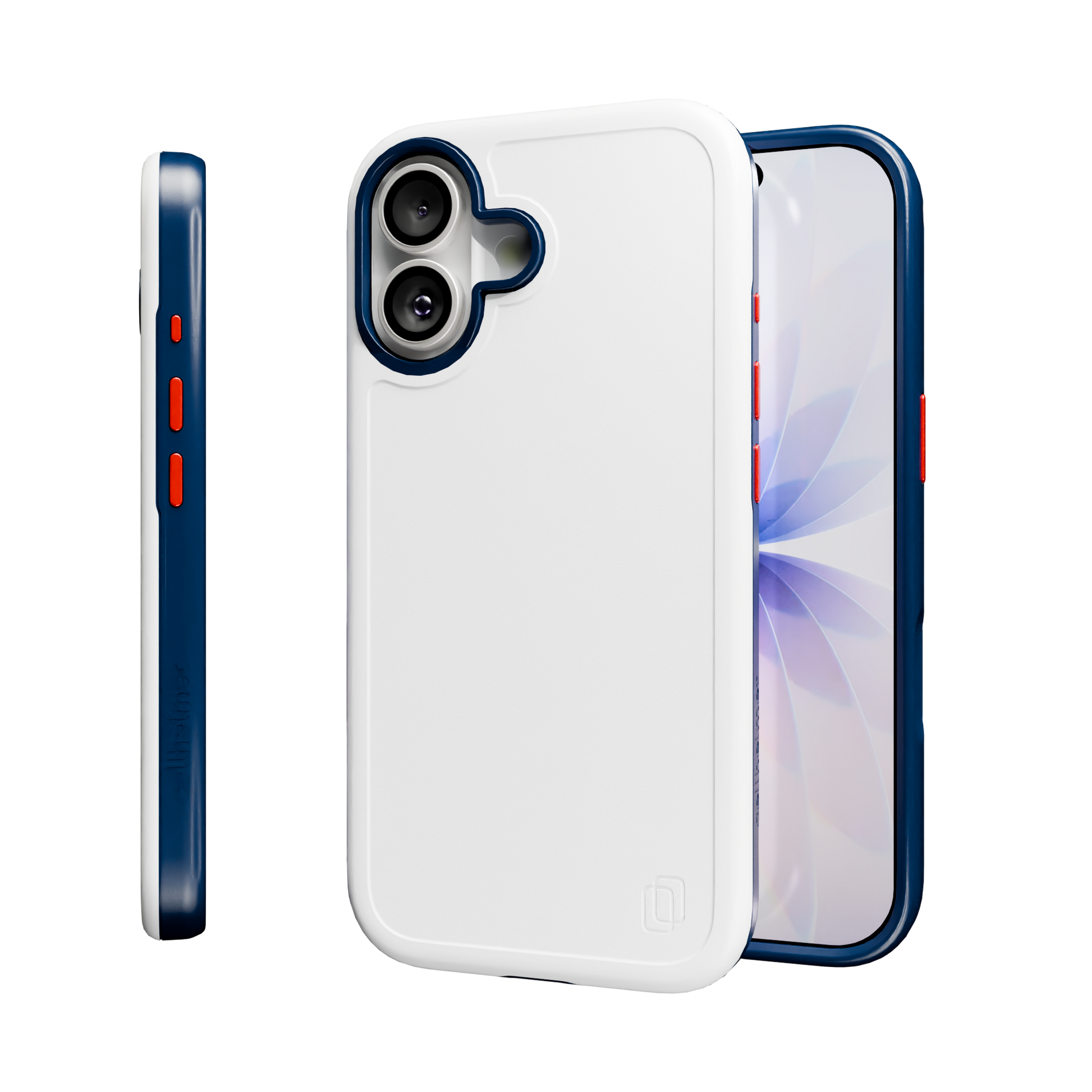 Shock-Absorbent MagSafe® Case for Apple iPhone 17 in Red, White & Blue | Fortitude Series None / None / Americana