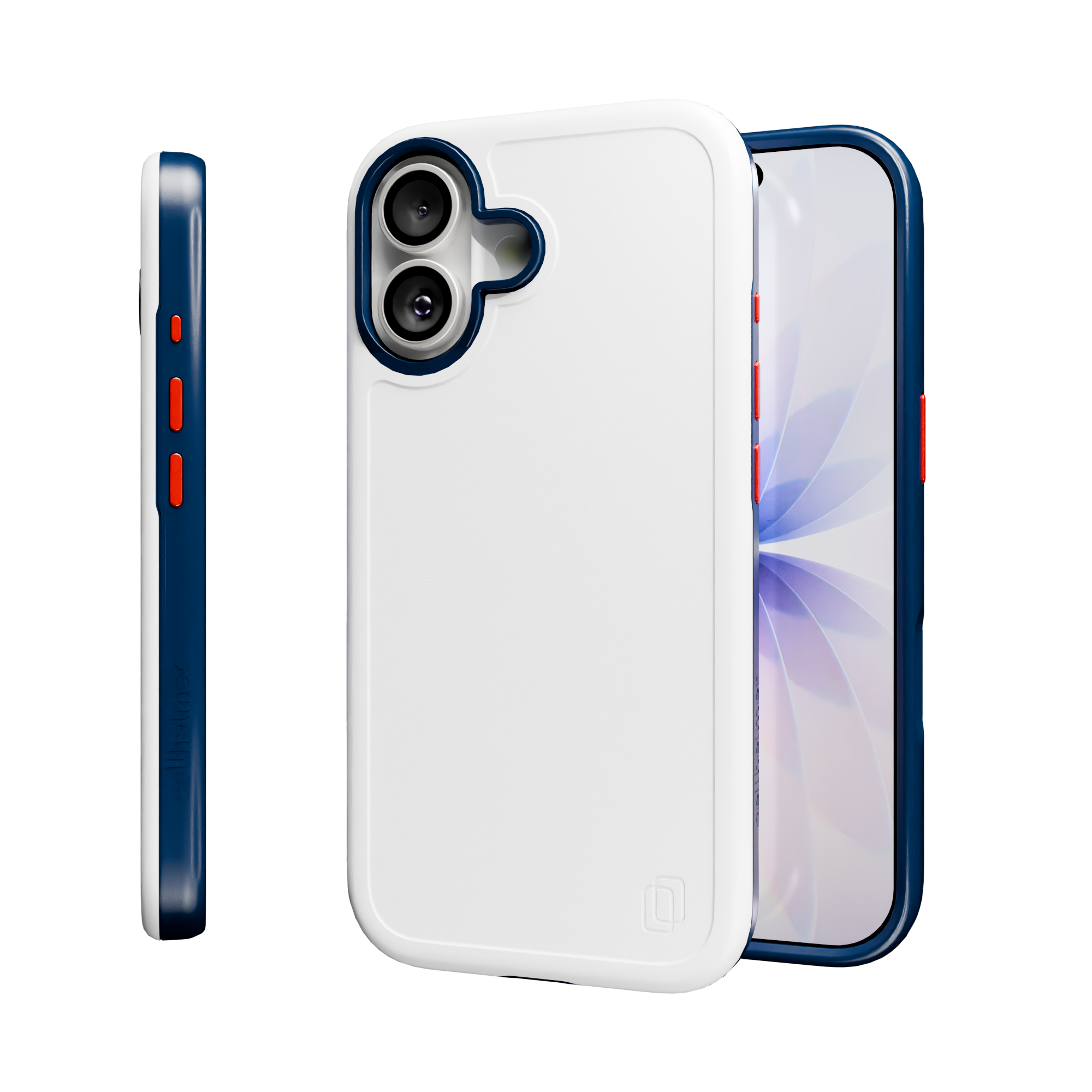 Shock-Absorbent MagSafe® Case for Apple iPhone 17 in Red, White & Blue | Fortitude Series None / None / Americana