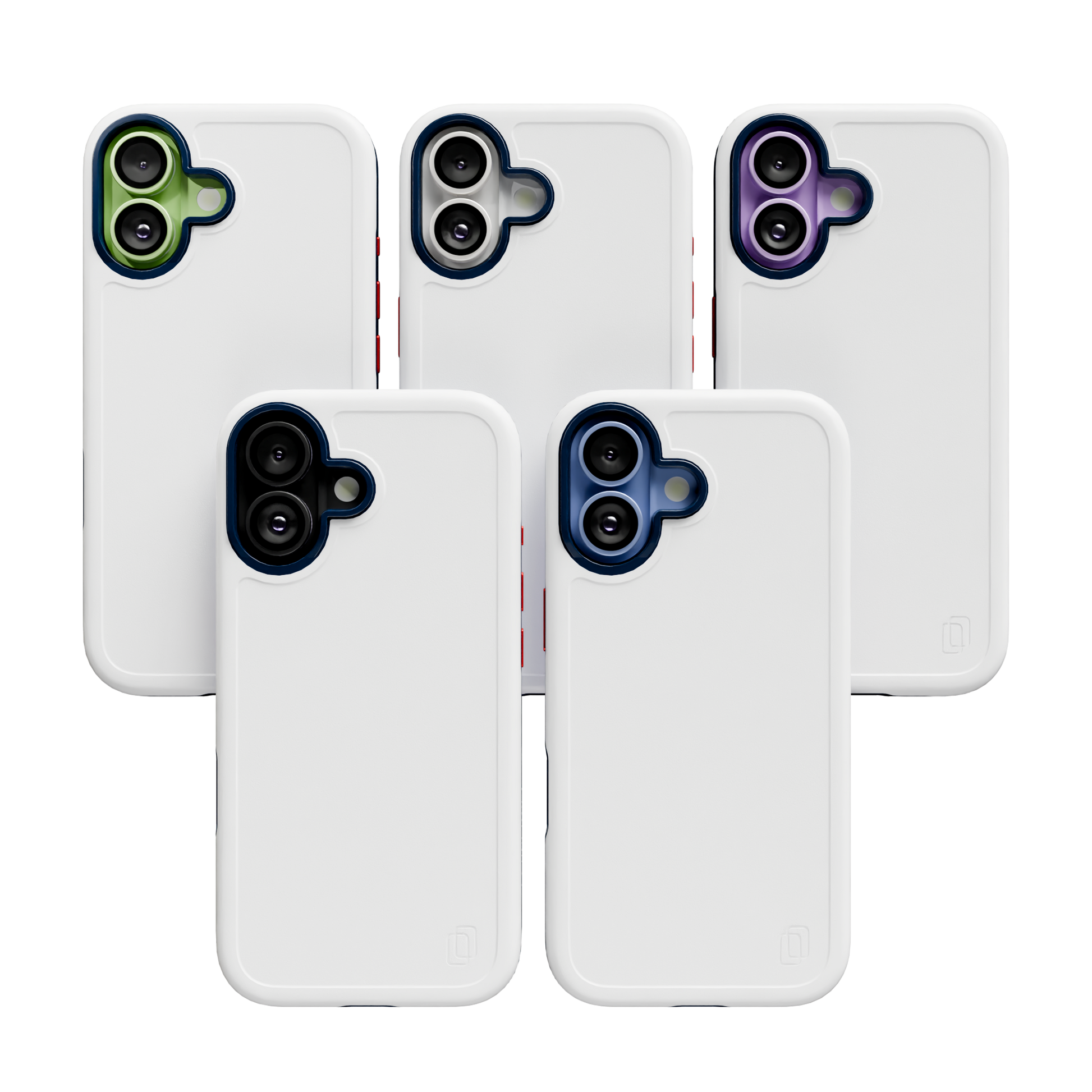 Shock-Absorbent MagSafe® Case for Apple iPhone 17 in Red, White & Blue | Fortitude Series None / None / Americana