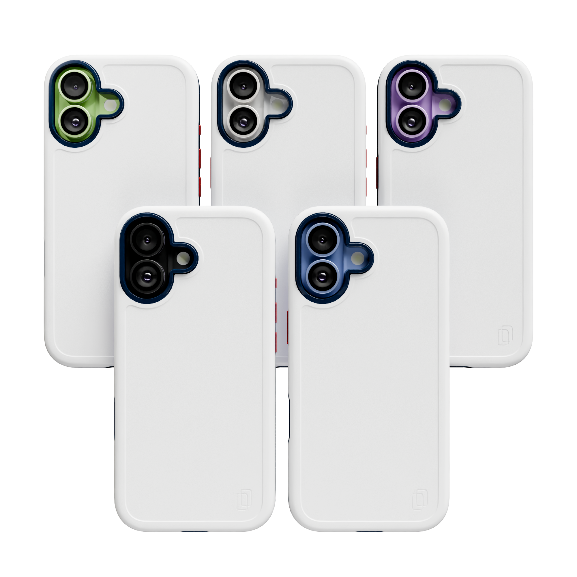 Shock-Absorbent MagSafe® Case for Apple iPhone 17 in Red, White & Blue | Fortitude Series None / None / Americana