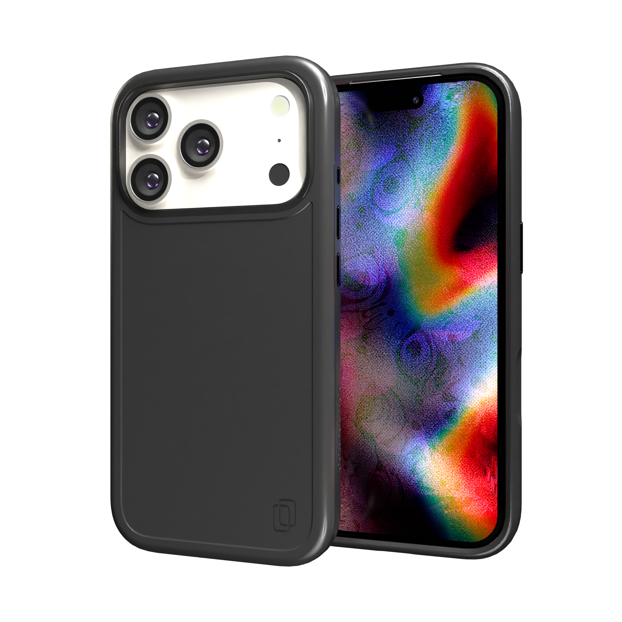 Shock-Absorbent MagSafe® Case for Apple iPhone 17 Pro in Black | Fortitude Series None / None / Black
