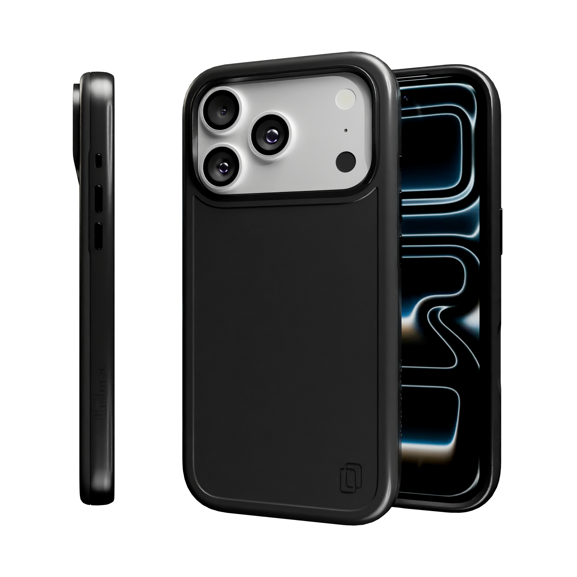 Shock-Absorbent MagSafe® Case for Apple iPhone 17 Pro in Black | Fortitude Series None / None / Black