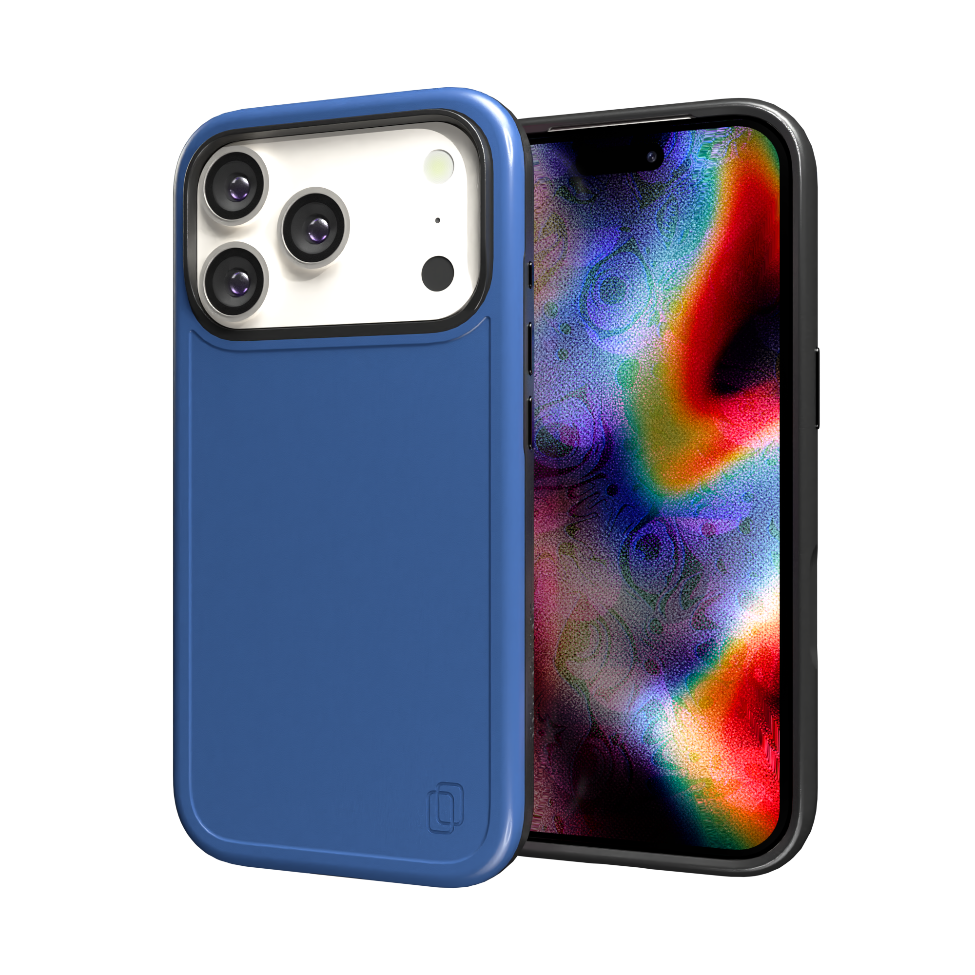 Shock-Absorbent MagSafe® Case for Apple iPhone 17 Pro in Bermuda Blue | Fortitude Series None / None / Bermuda Blue