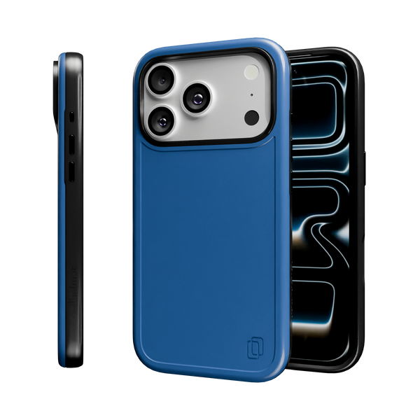 iPhone 17 Pro Shockproof Case, Bermuda Blue