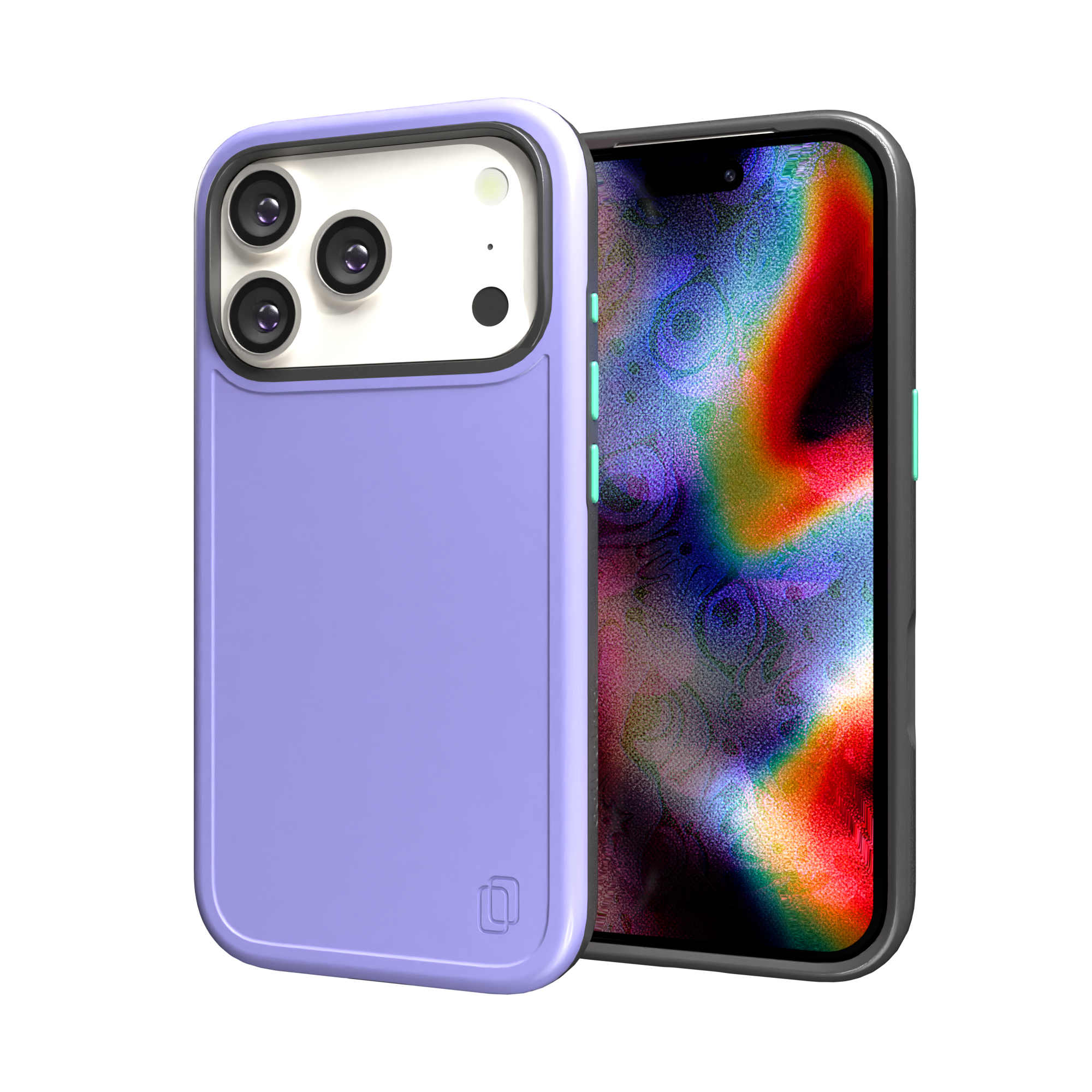 Shock-Absorbent MagSafe® Case for Apple iPhone 17 Pro in Coastal Lilac | Fortitude Series None / None / Coastal Lilac