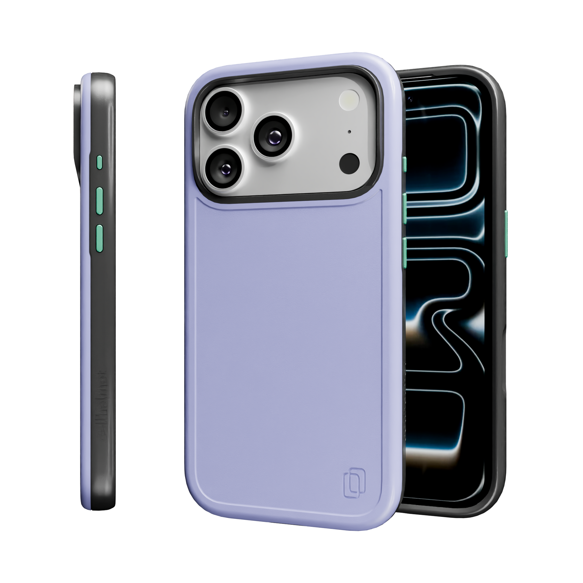 Shock-Absorbent MagSafe® Case for Apple iPhone 17 Pro in Coastal Lilac | Fortitude Series None / None / Coastal Lilac