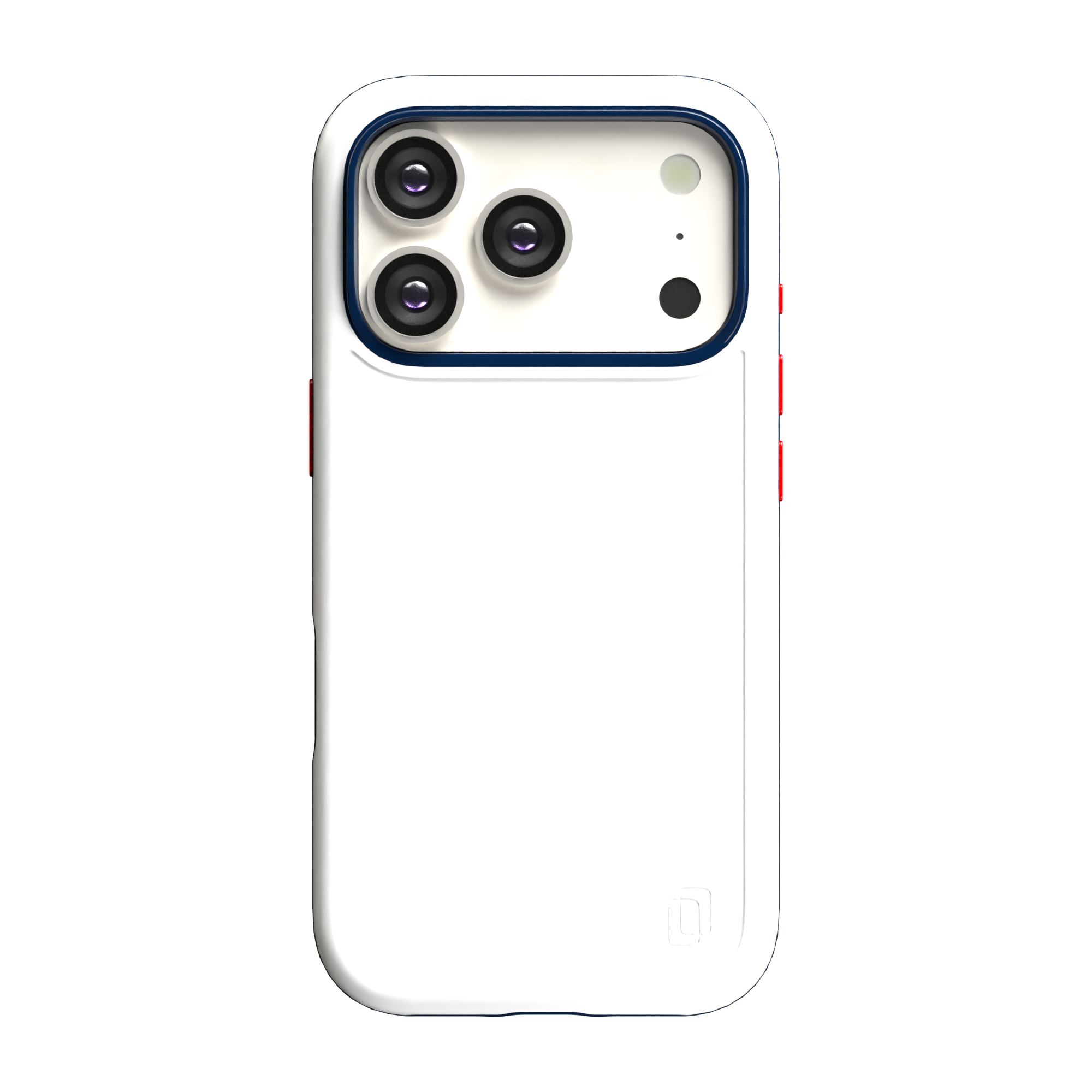 Shock-Absorbent MagSafe® Case for Apple iPhone 17 Pro in Red, White & Blue | Fortitude Series None / None / Americana