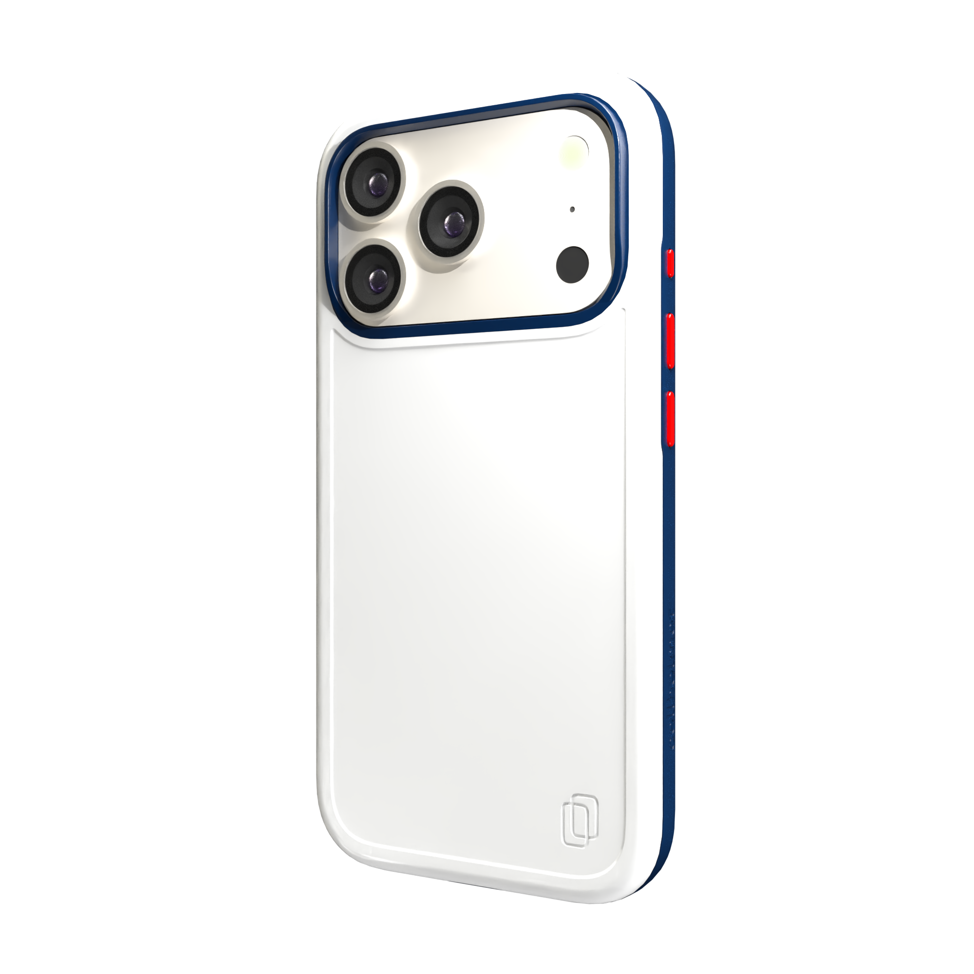 Shock-Absorbent MagSafe® Case for Apple iPhone 17 Pro in Red, White & Blue | Fortitude Series None / None / Americana