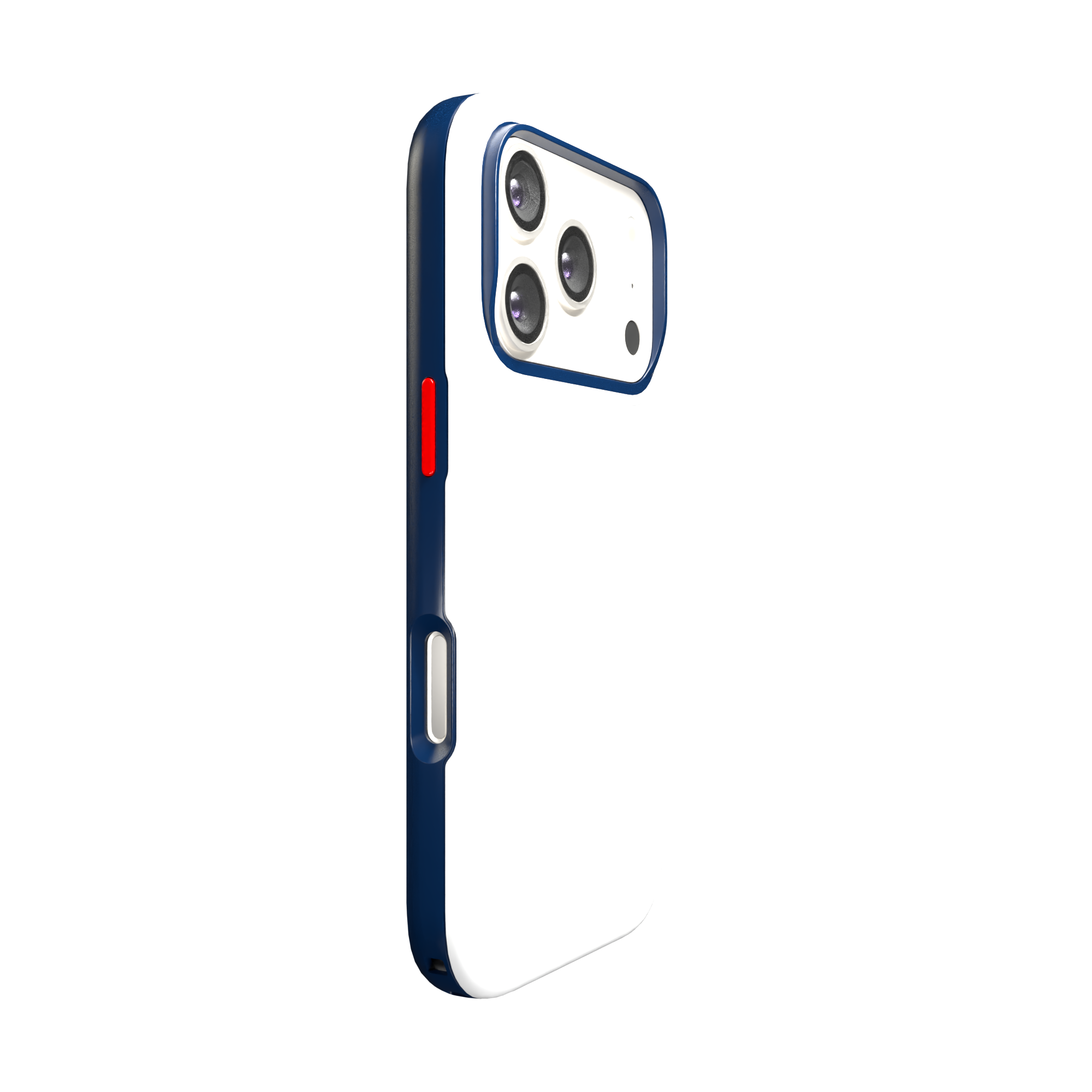 Shock-Absorbent MagSafe® Case for Apple iPhone 17 Pro in Red, White & Blue | Fortitude Series None / None / Americana