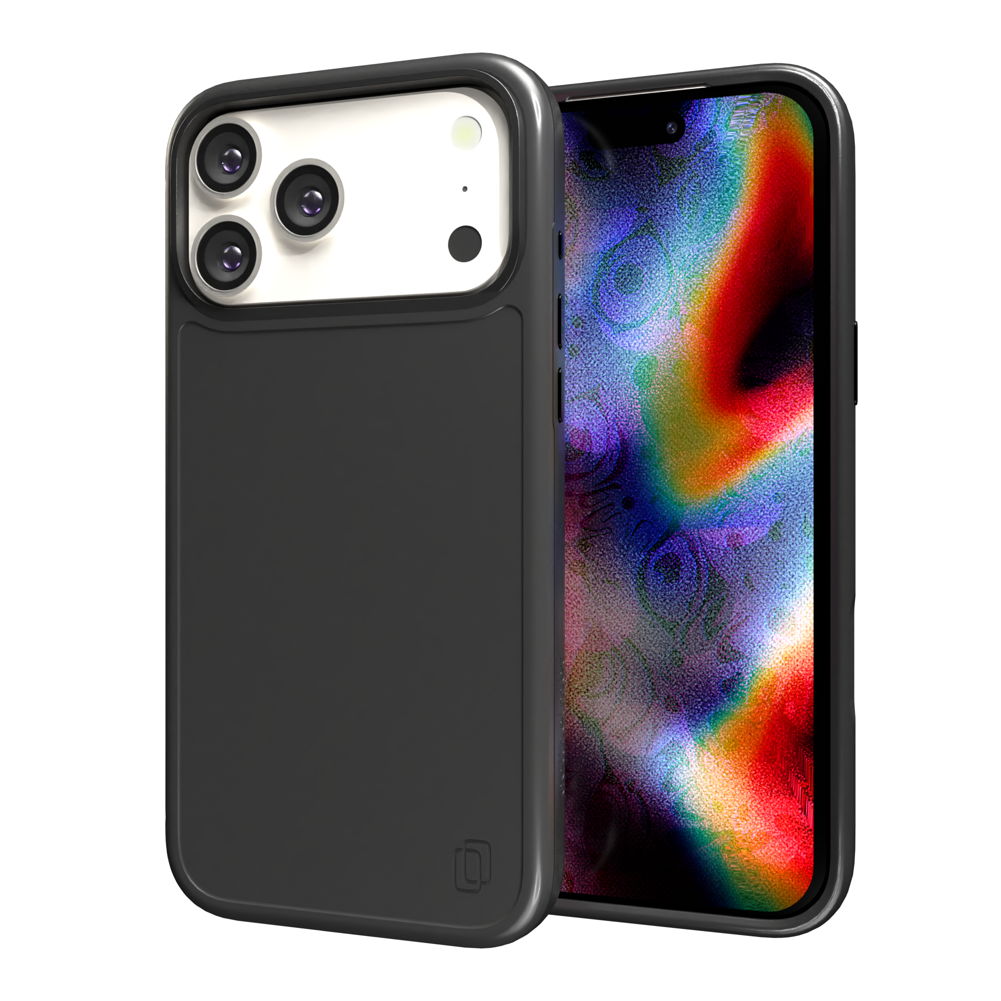 Shock-Absorbent MagSafe® Case for Apple iPhone 17 Pro Max in Black | Fortitude Series None / None / Black