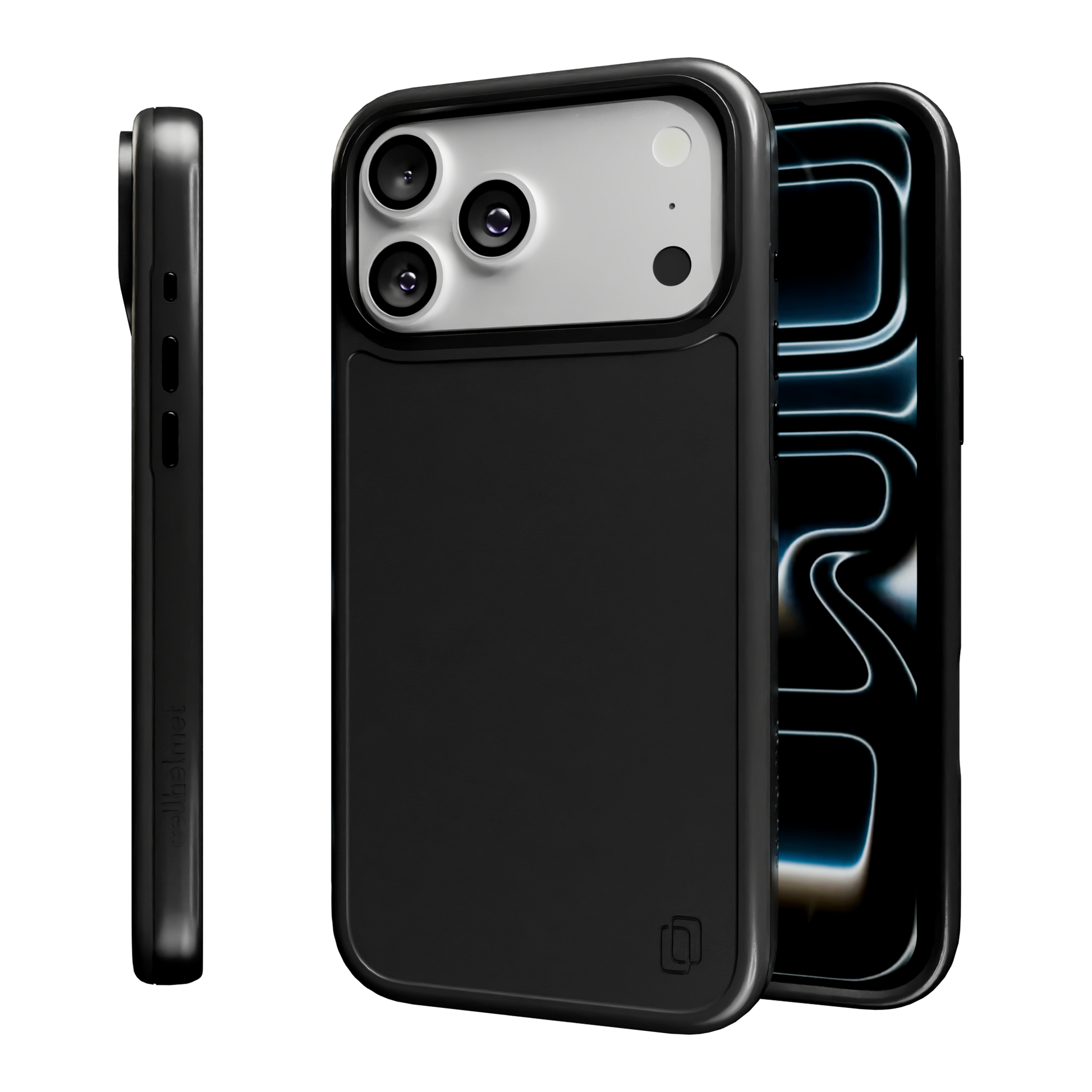 Shock-Absorbent MagSafe® Case for Apple iPhone 17 Pro Max in Black | Fortitude Series None / None / Black