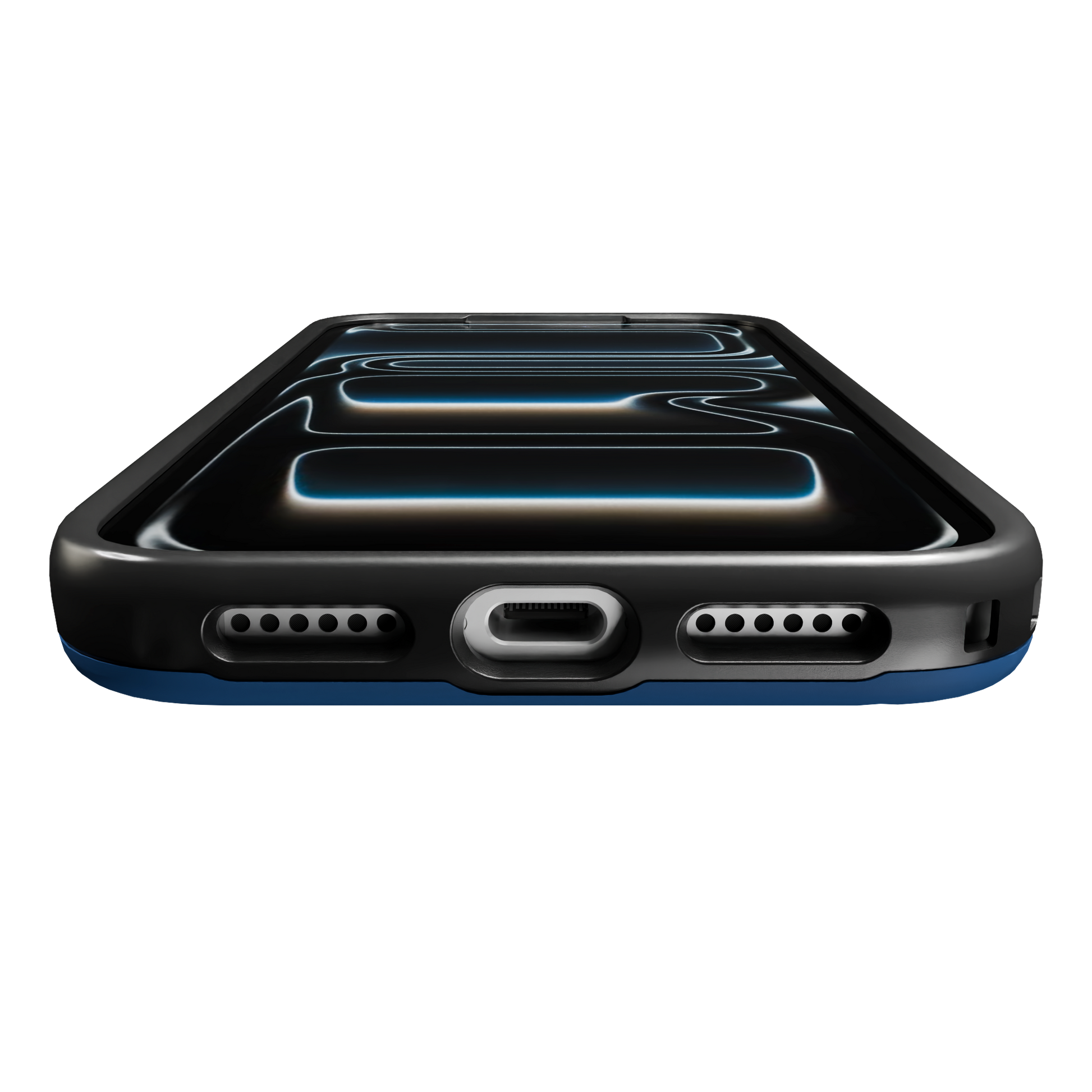 Shock-Absorbent MagSafe® Case for Apple iPhone 17 Pro Max in Bermuda Blue | Fortitude Series None / None / Bermuda Blue