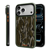 Shock-Absorbent MagSafe® Case for Apple iPhone 17 Pro Max in Mossy Oak Bottomland Camo | Fortitude Series None / None / Bottomland
