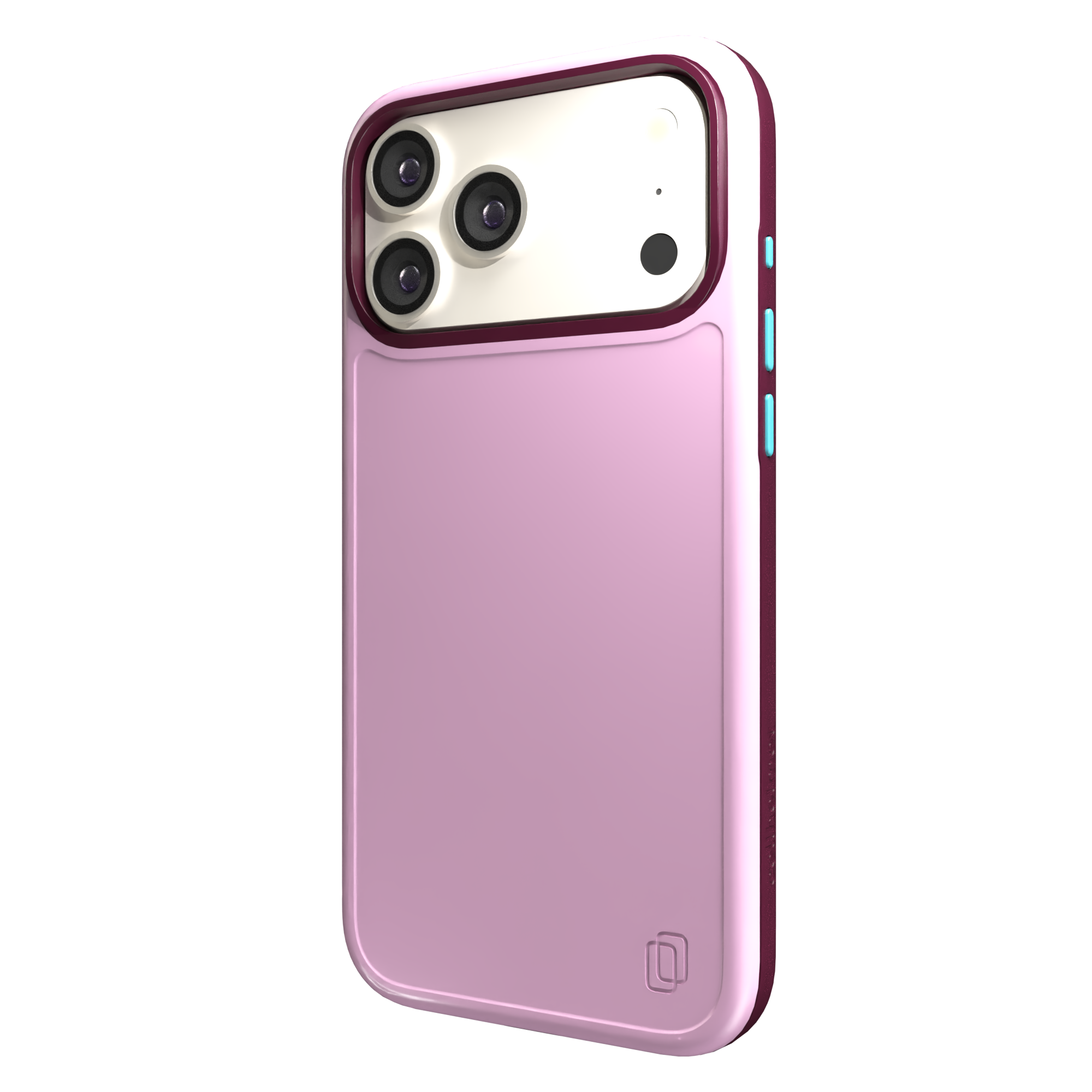 Shock-Absorbent MagSafe® Case for Apple iPhone 17 Pro Max in Rose Quartz | Fortitude Series None / None / Rose Quartz