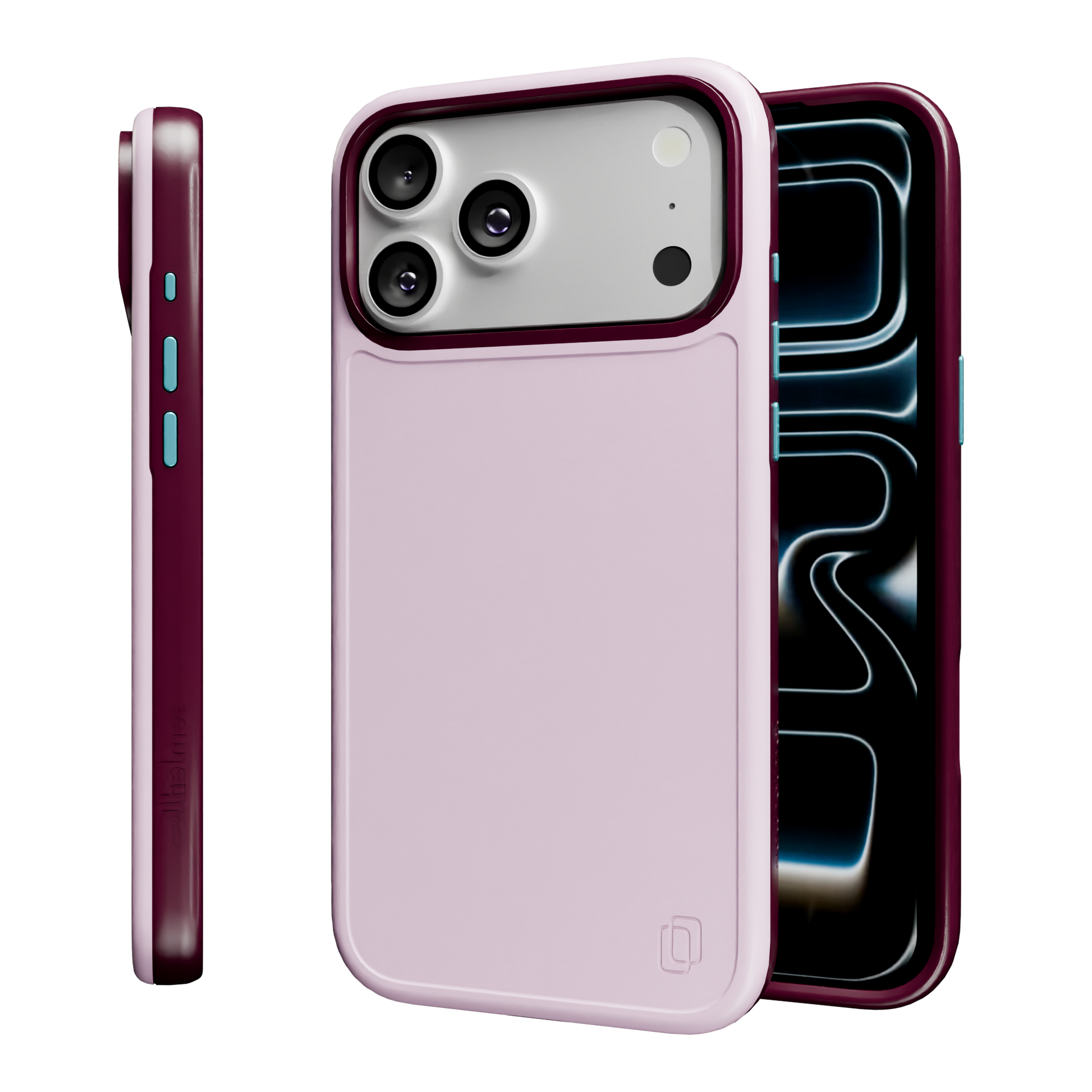 Shock-Absorbent MagSafe® Case for Apple iPhone 17 Pro Max in Rose Quartz | Fortitude Series None / None / Rose Quartz