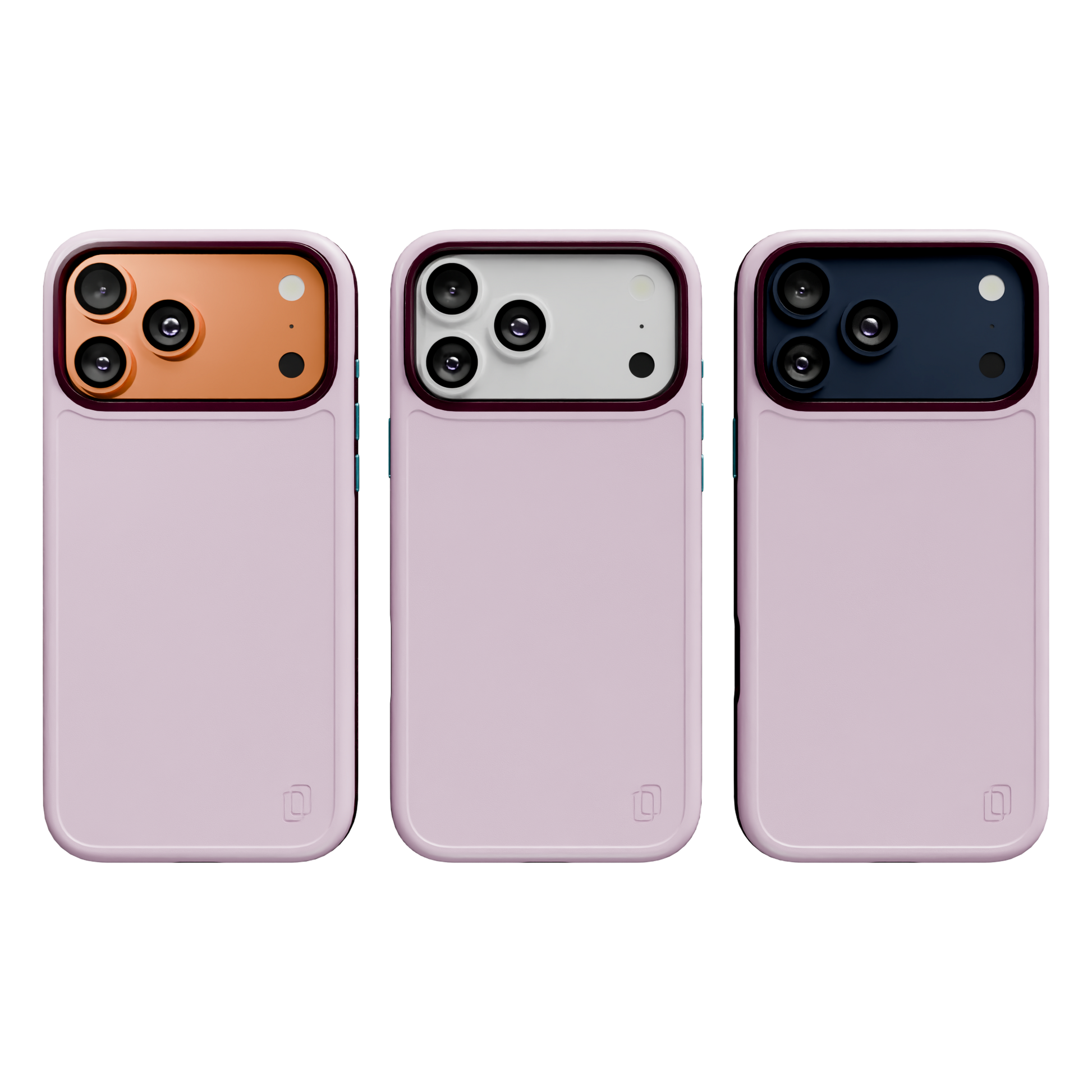Shock-Absorbent MagSafe® Case for Apple iPhone 17 Pro Max in Rose Quartz | Fortitude Series None / None / Rose Quartz