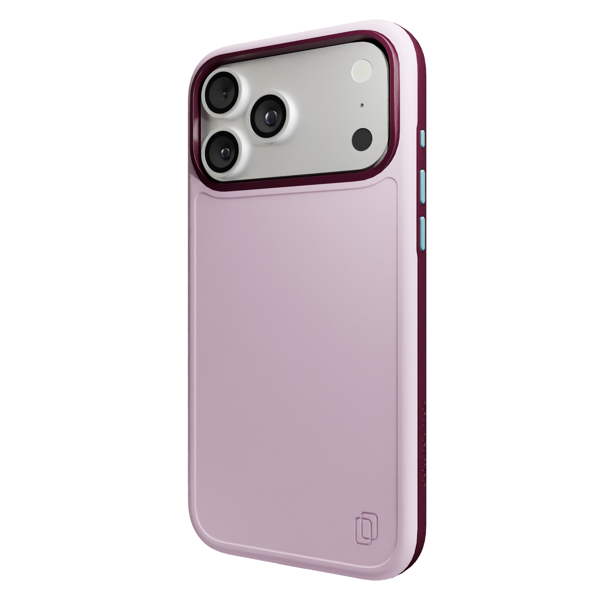 Shock-Absorbent MagSafe® Case for Apple iPhone 17 Pro Max in Rose Quartz | Fortitude Series None / None / Rose Quartz