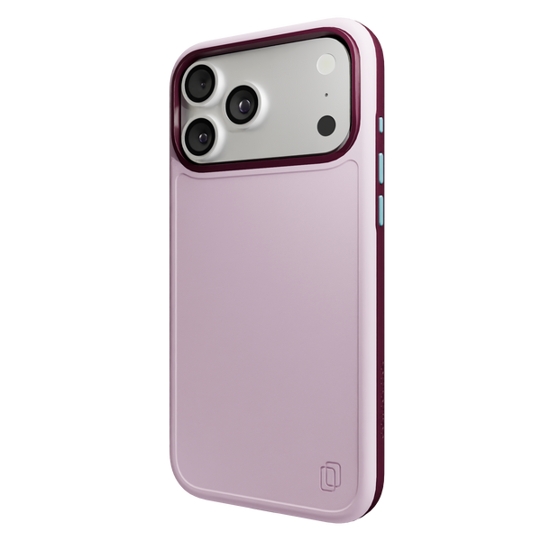 iPhone 17 Pro Max Shockproof Case, Pink & Burgundy