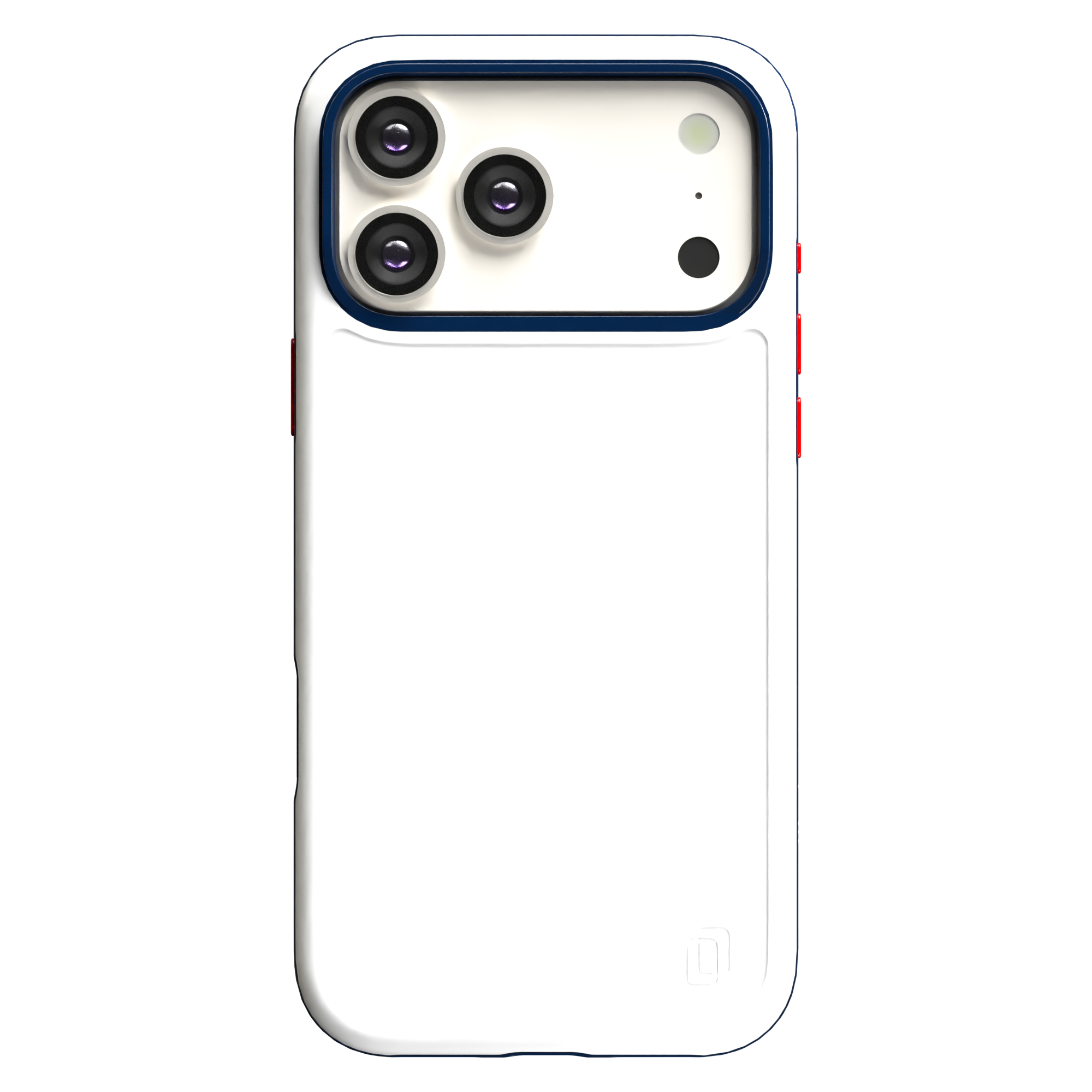 Shock-Absorbent MagSafe® Case for Apple iPhone 17 Pro Max in Red, White & Blue | Fortitude Series None / None / Americana