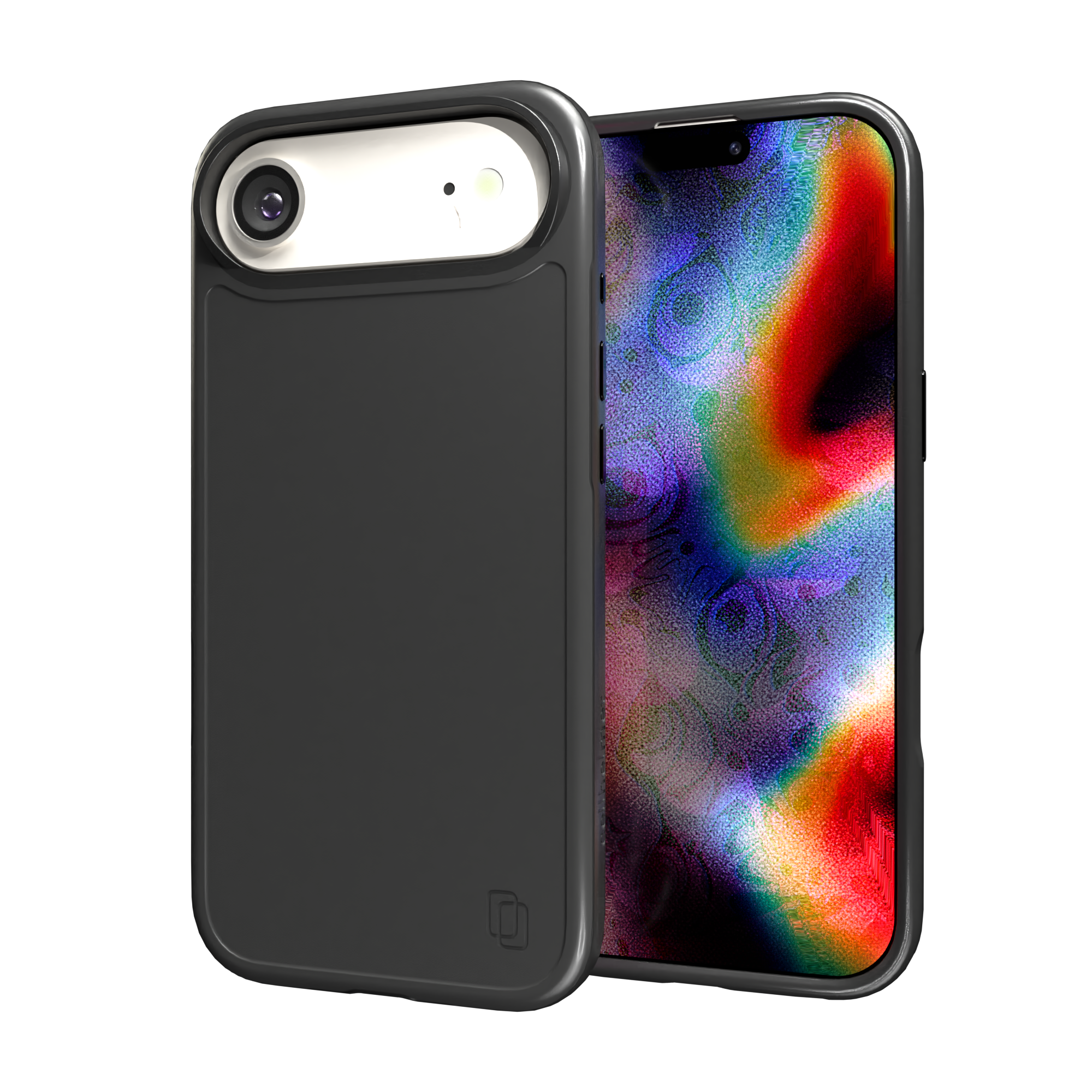 Shock-Absorbent MagSafe® Case for Apple iPhone 17 Air in Black | Fortitude Series None / None / Black